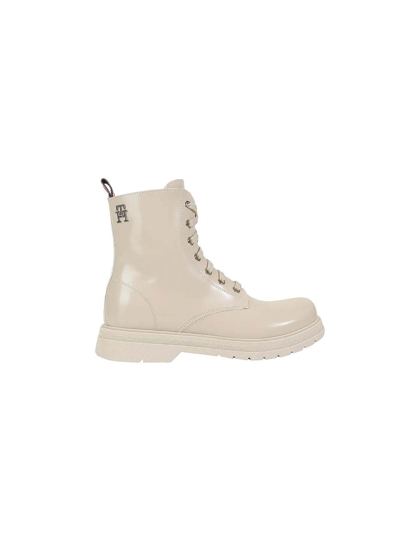 TOMMY HILFIGER | Schnürboot | beige
