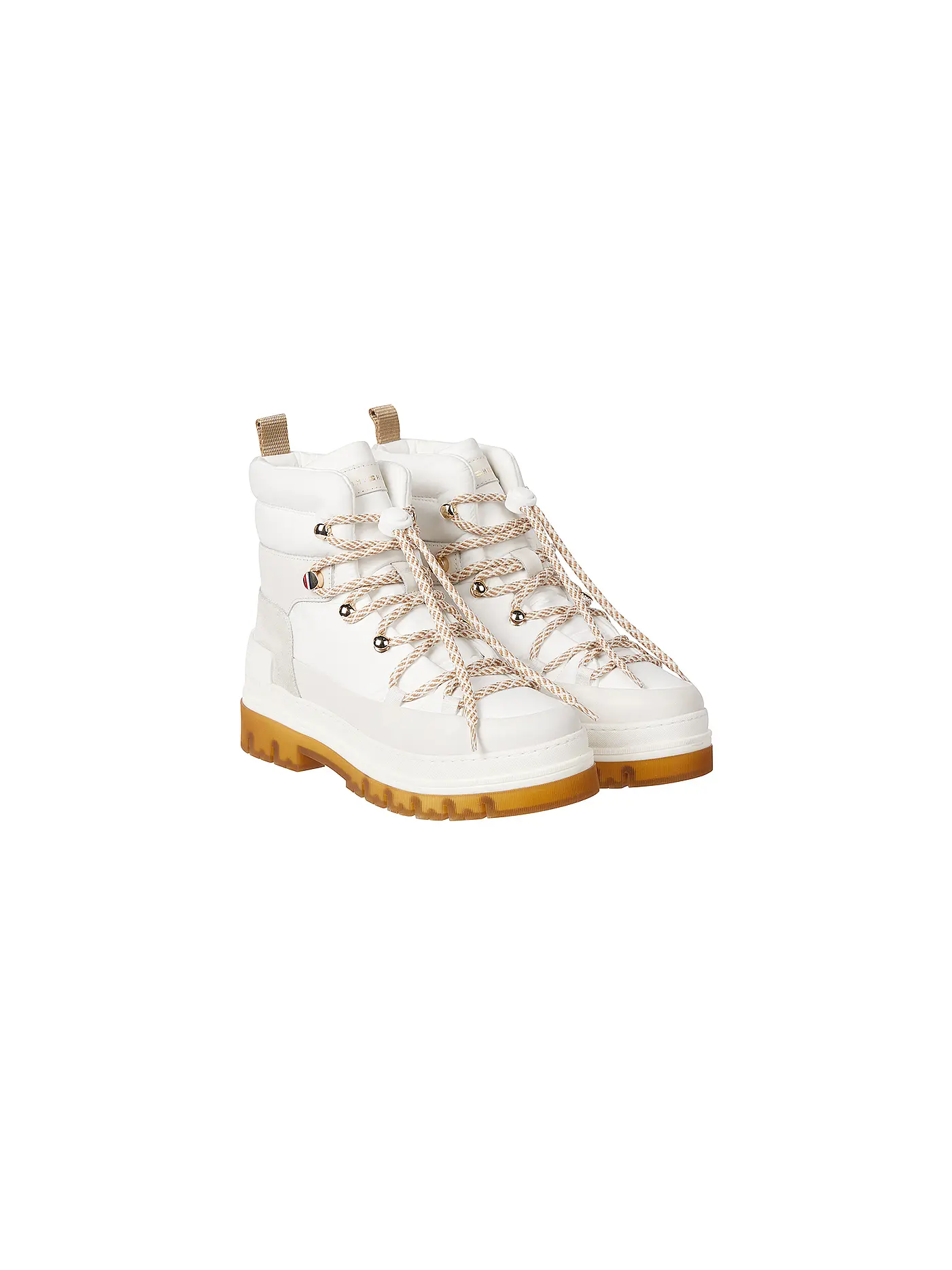 TOMMY HILFIGER | Snowboots Laced Outdoor | creme