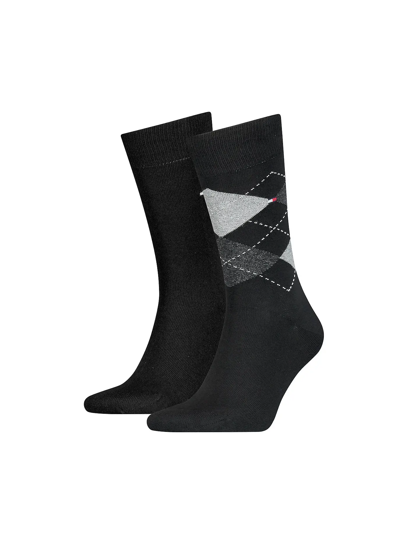 TOMMY HILFIGER | Socken 2-er Pkg. | schwarz