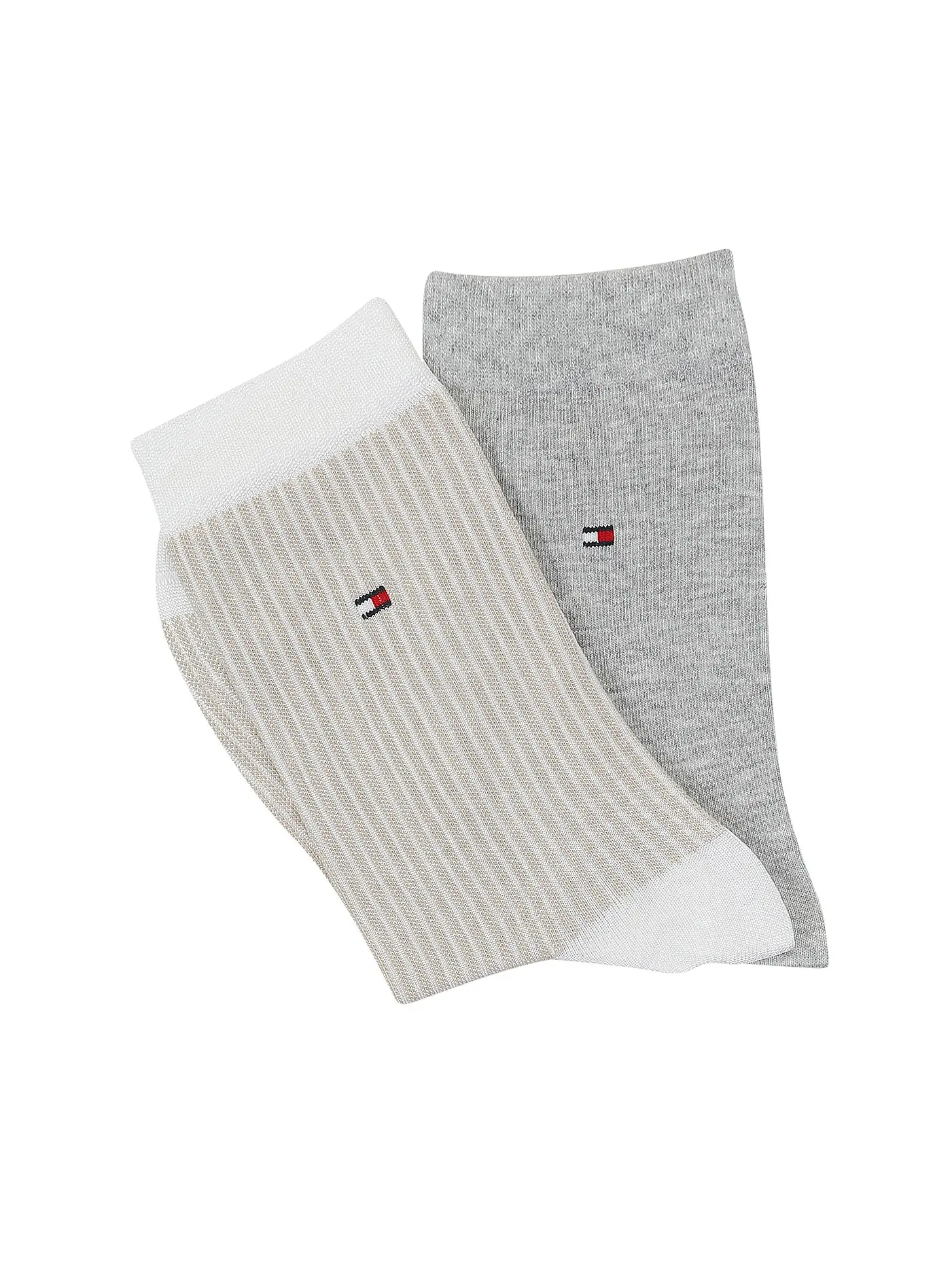 TOMMY HILFIGER | Socken 2er Pkg beige | creme