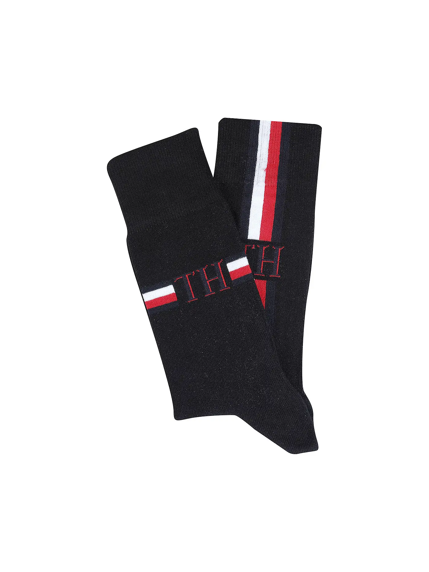 TOMMY HILFIGER | Socken 2er Pkg black | schwarz