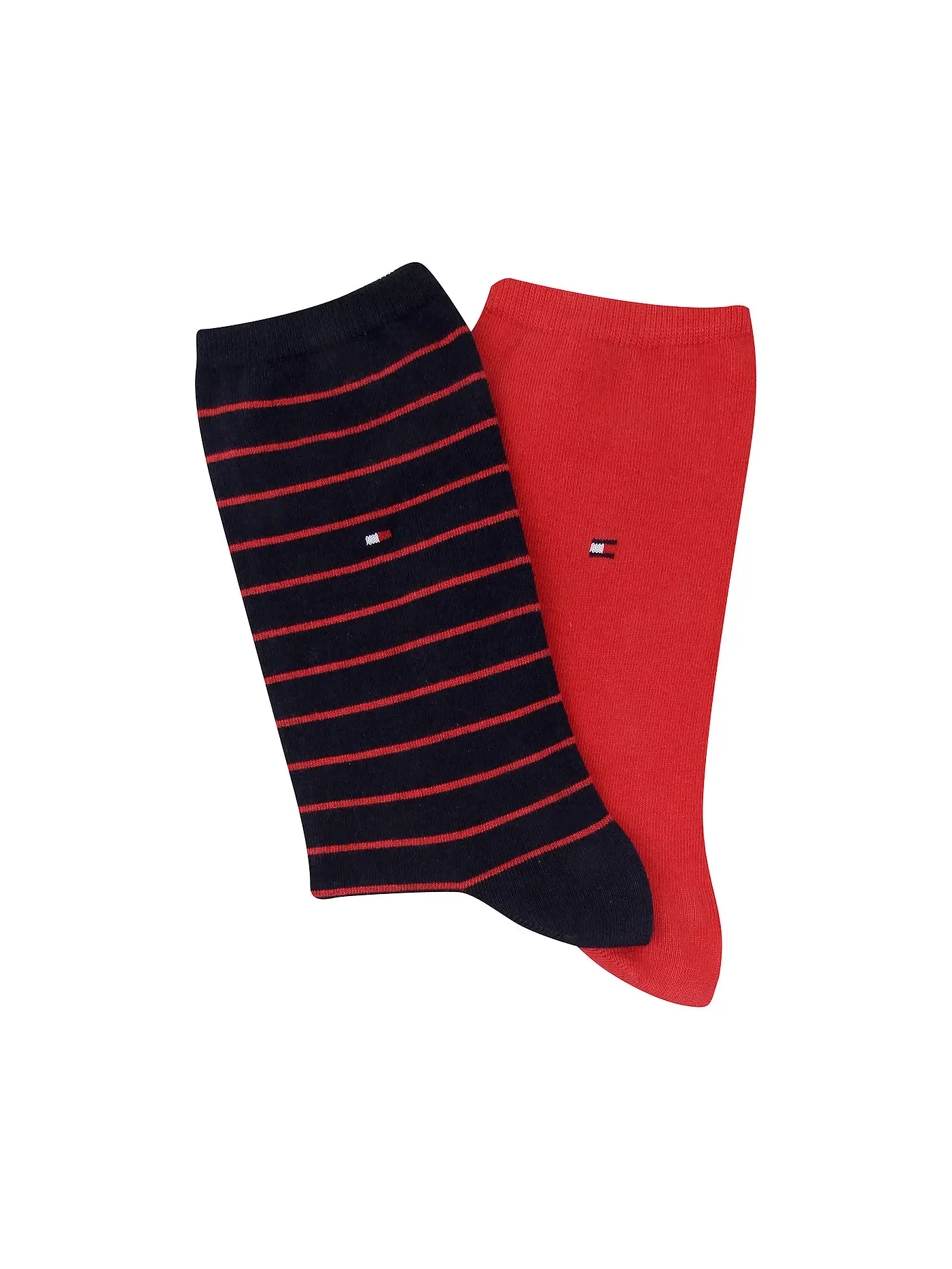 TOMMY HILFIGER | Socken 2er Pkg off white | rot
