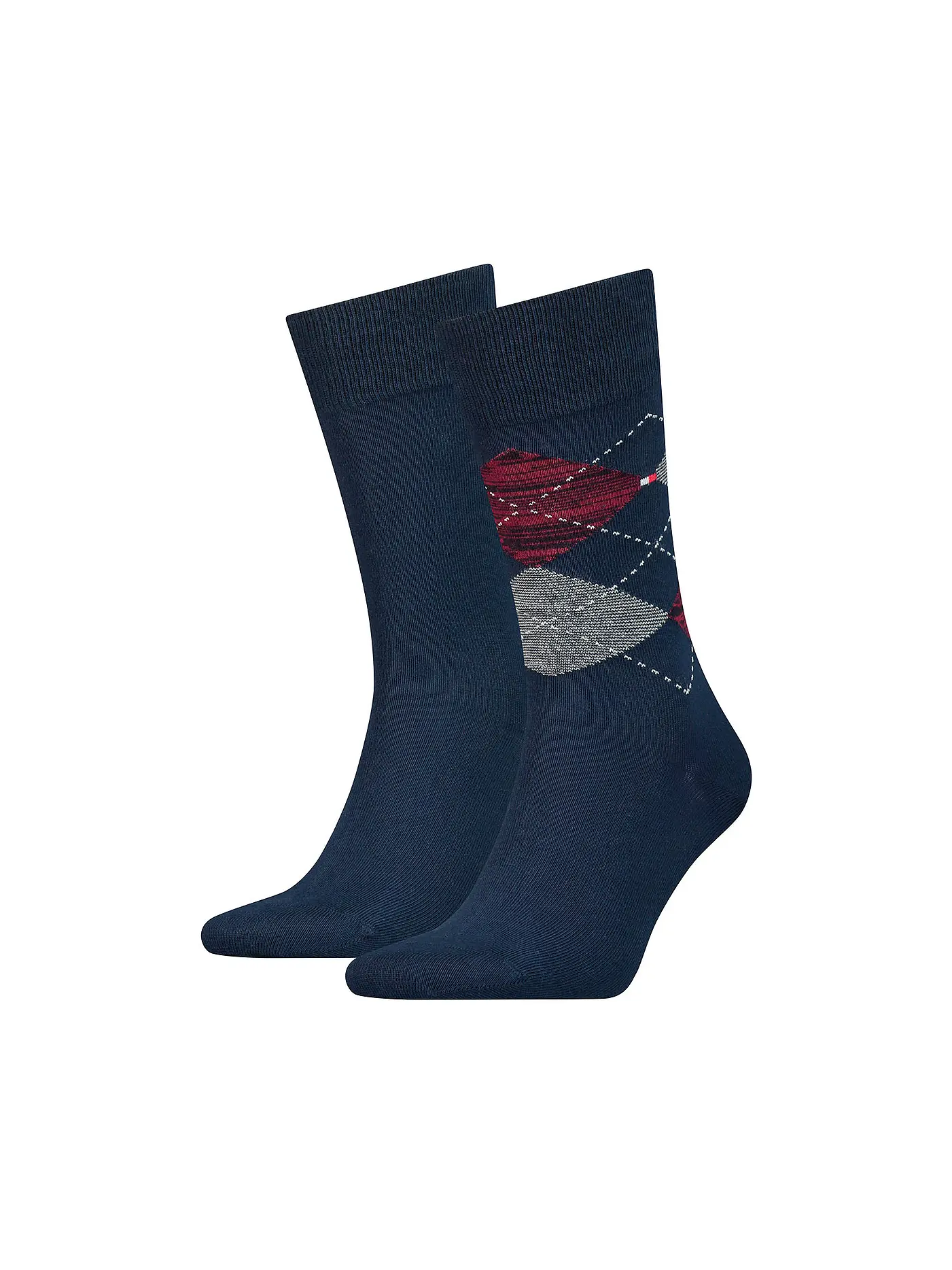 TOMMY HILFIGER | Socken 2er Pkg rouge | dunkelblau