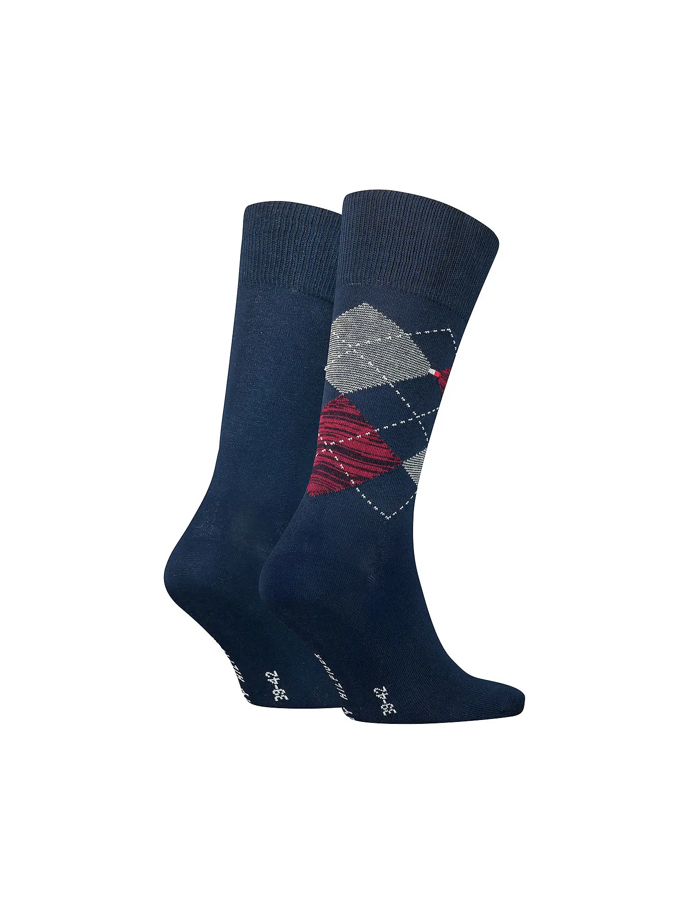 TOMMY HILFIGER | Socken 2er Pkg rouge | dunkelblau