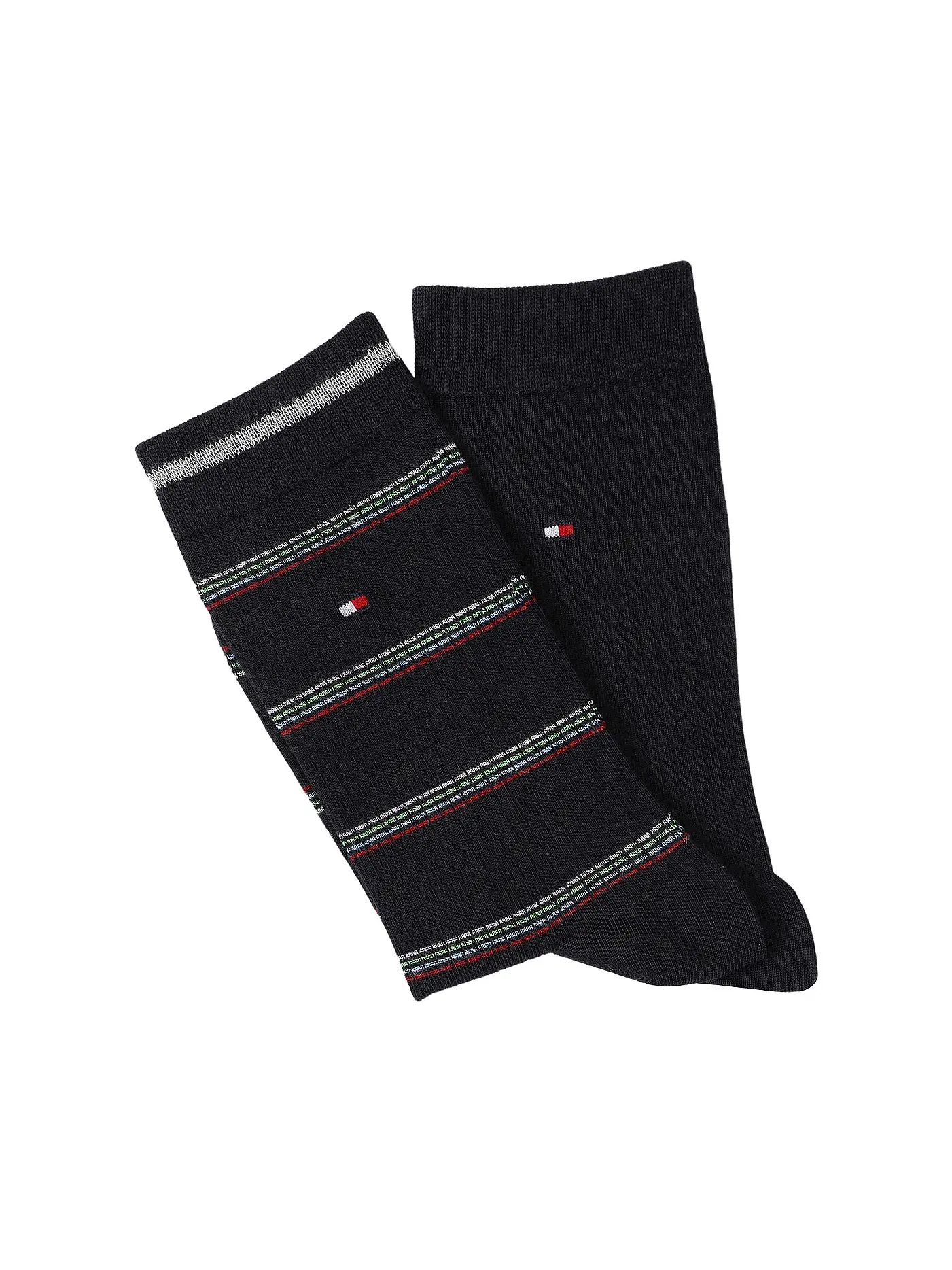 TOMMY HILFIGER | Socken 2er Pkg. beige/multicolor | dunkelblau