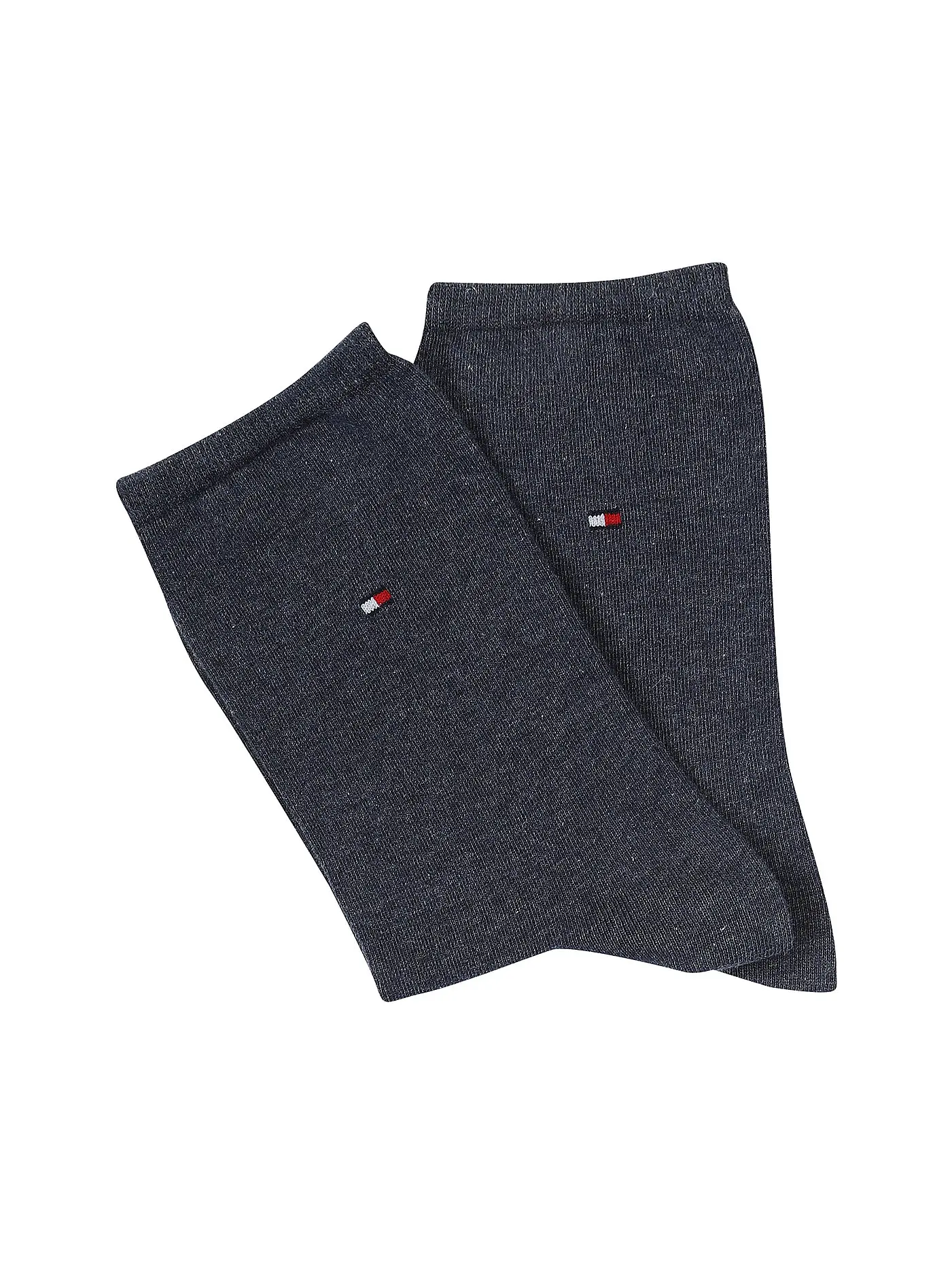 TOMMY HILFIGER | Socken 2er Pkg anthracite melange | blau
