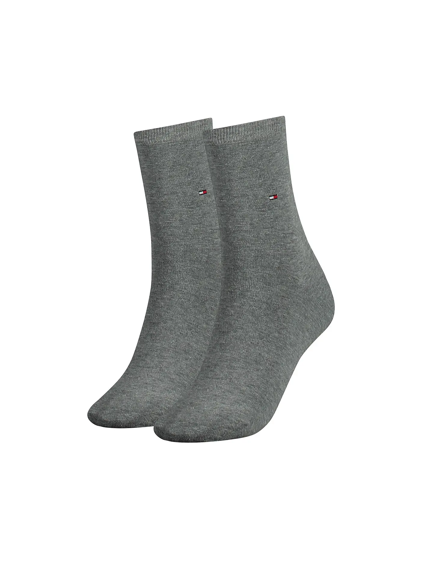 TOMMY HILFIGER | Socken 2er Pkg anthracite melange | grau