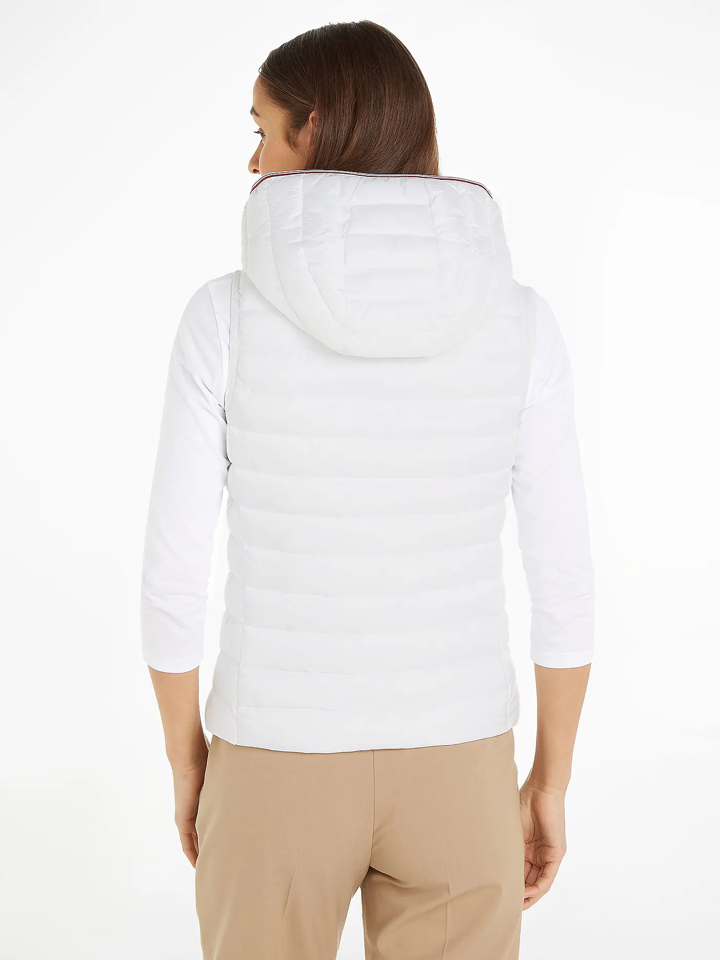 TOMMY HILFIGER | Steppgilet | weiss
