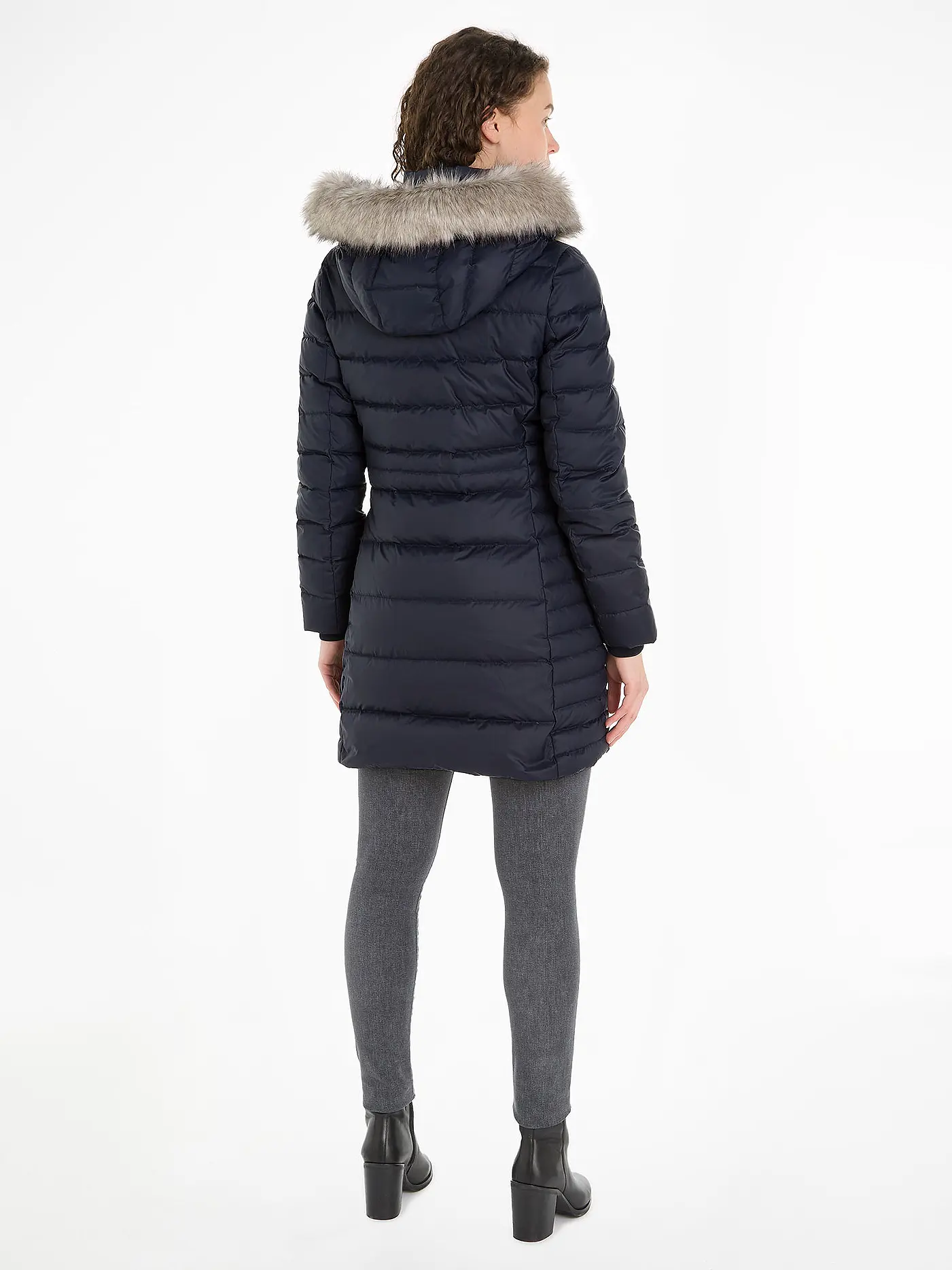 TOMMY HILFIGER | Steppmantel | dunkelblau