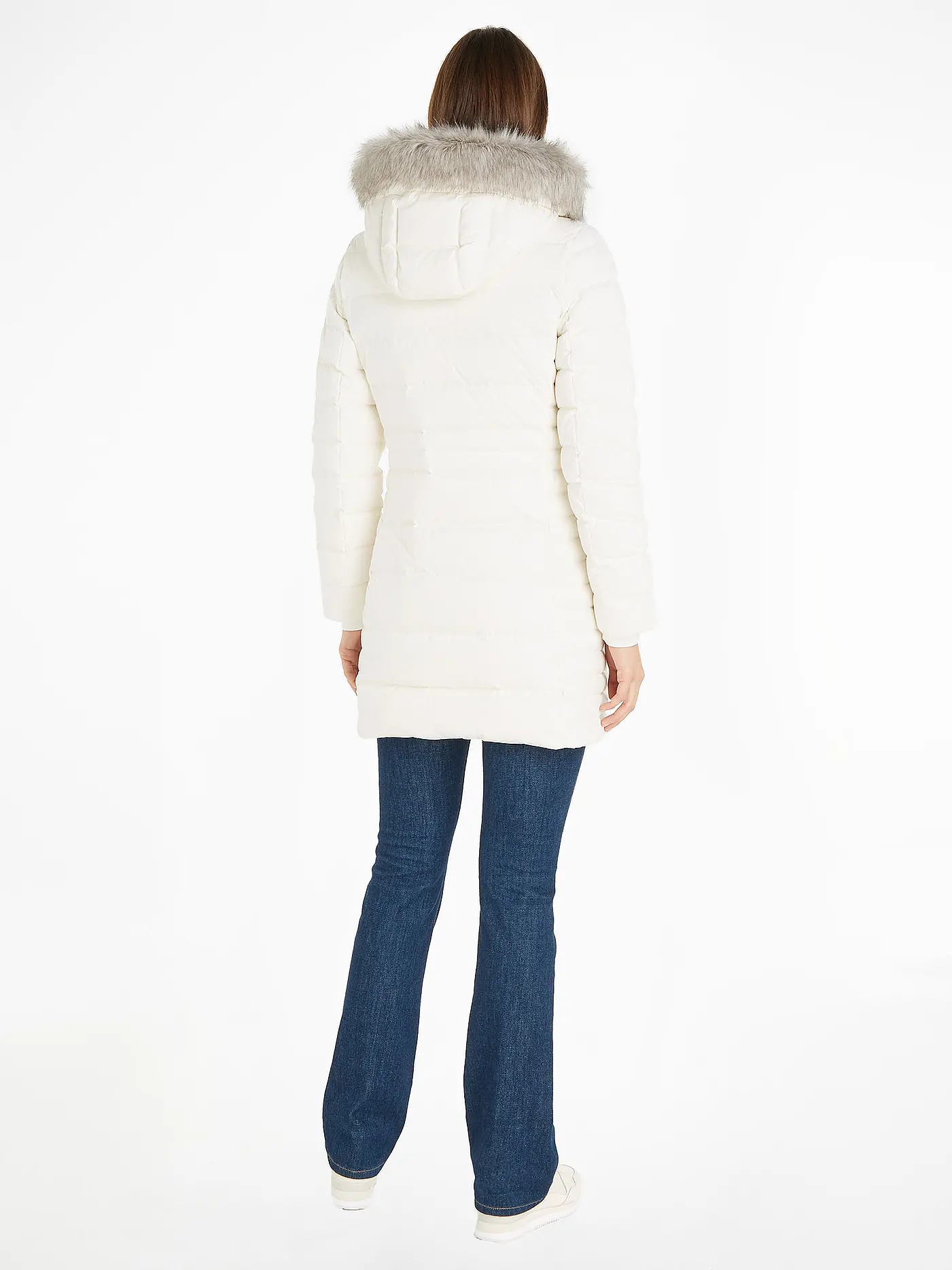 TOMMY HILFIGER | Steppmantel | weiss
