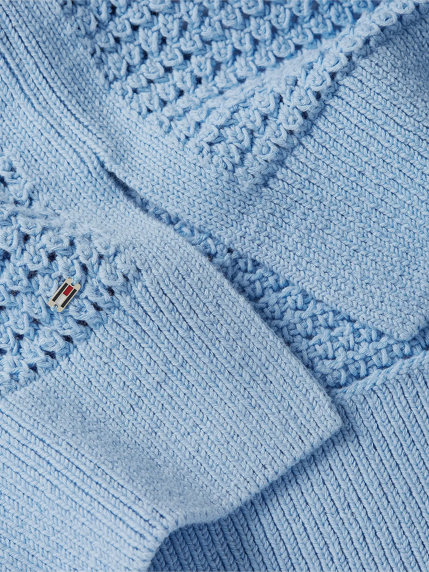 TOMMY HILFIGER | Stricktop | hellblau