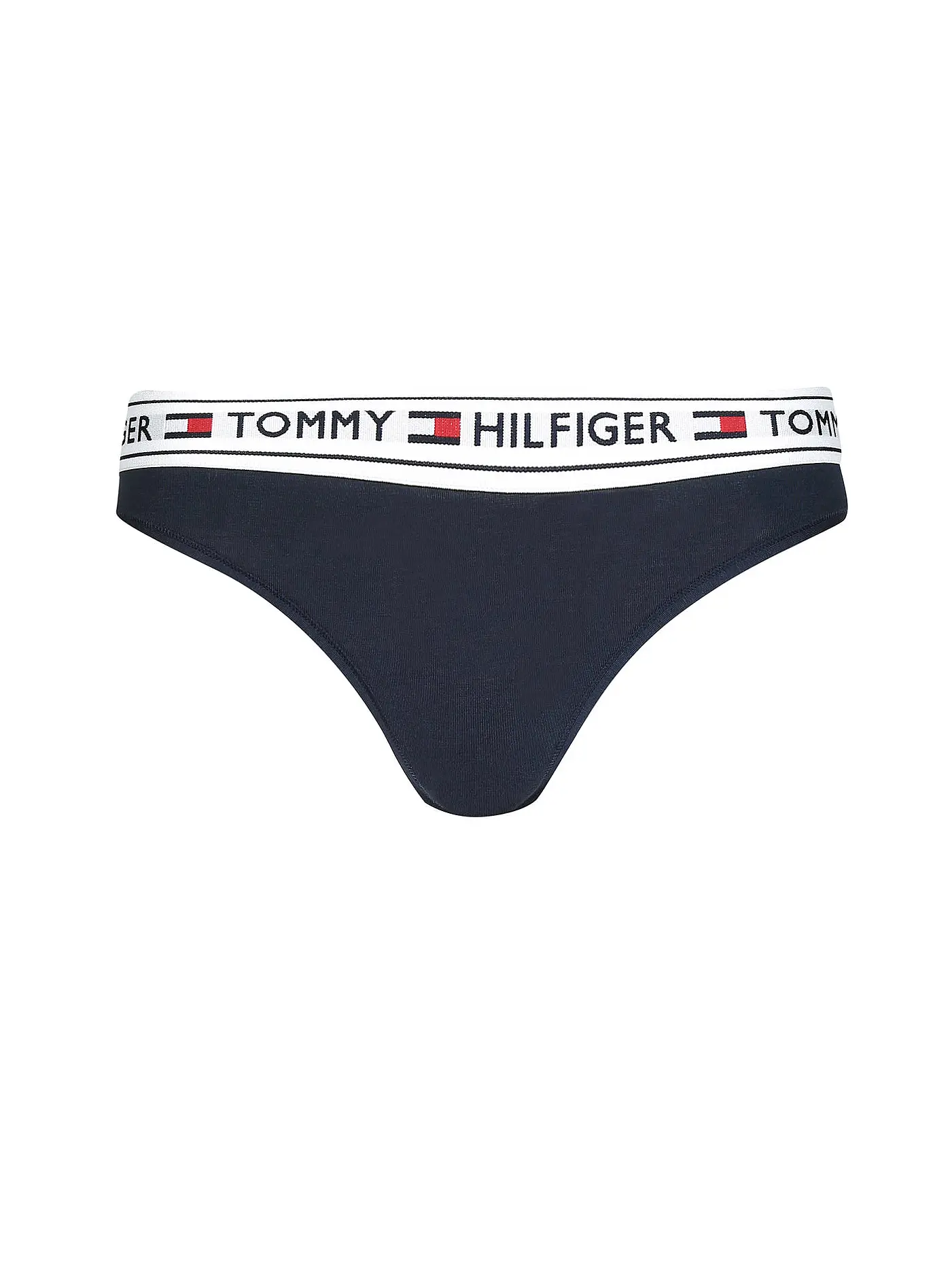 TOMMY HILFIGER | String "Authentic Cotton" (Blau 416) | blau