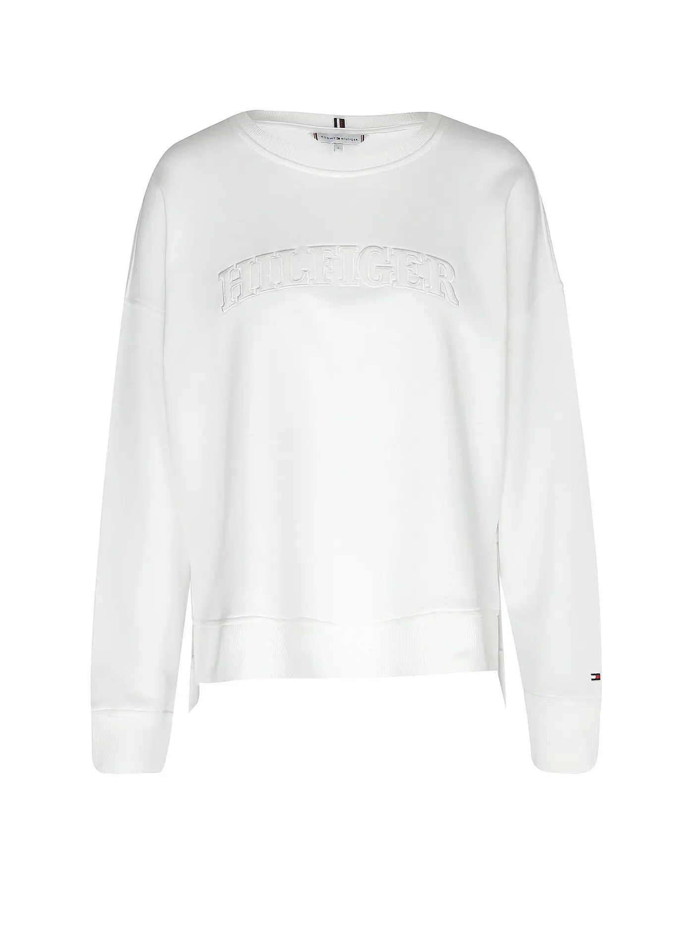TOMMY HILFIGER | Sweater  | weiss