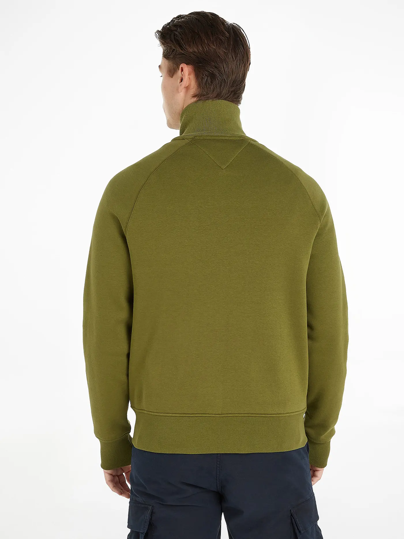 TOMMY HILFIGER | Sweatjacke | olive