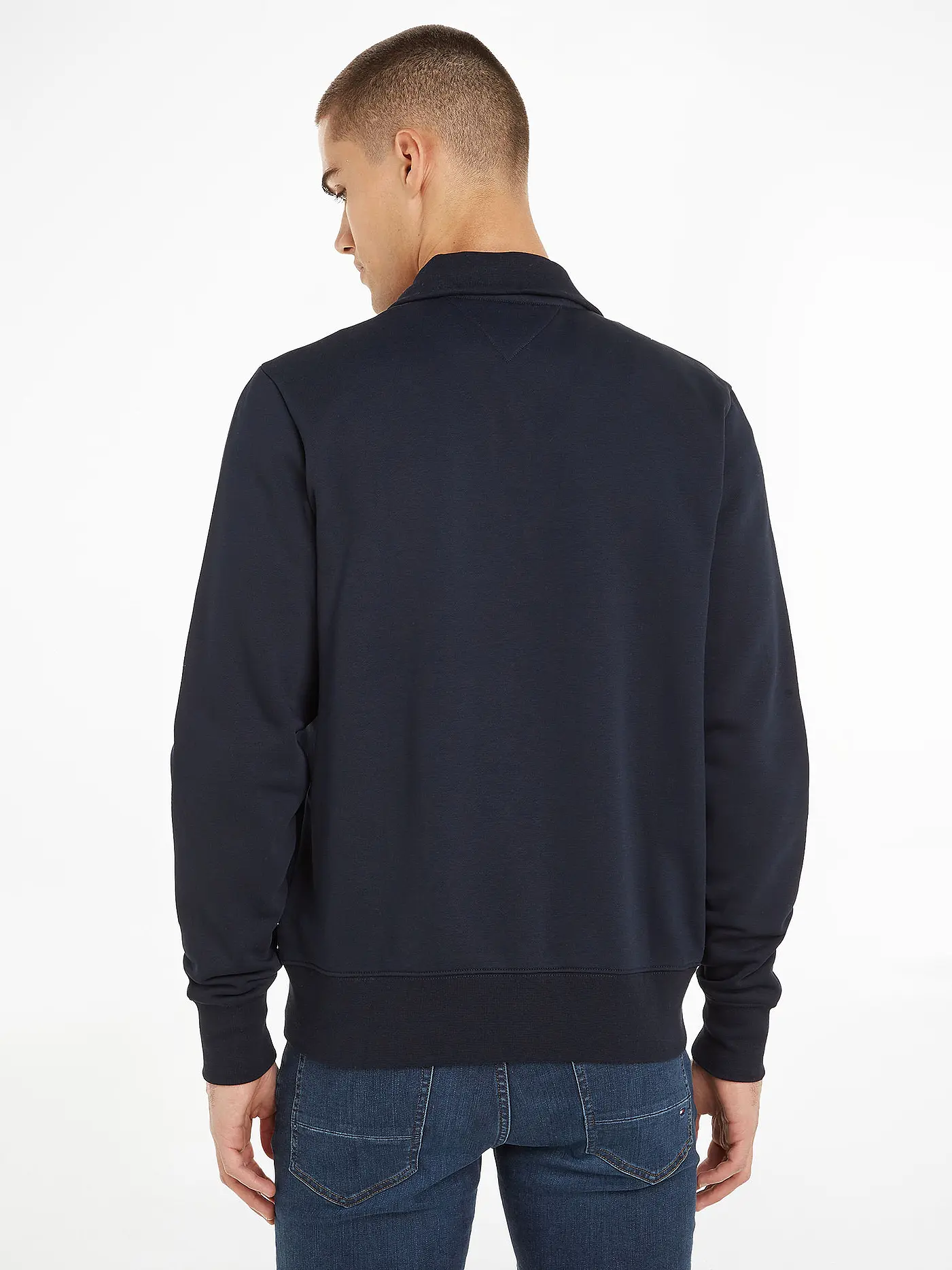 TOMMY HILFIGER | Sweatjacke | blau