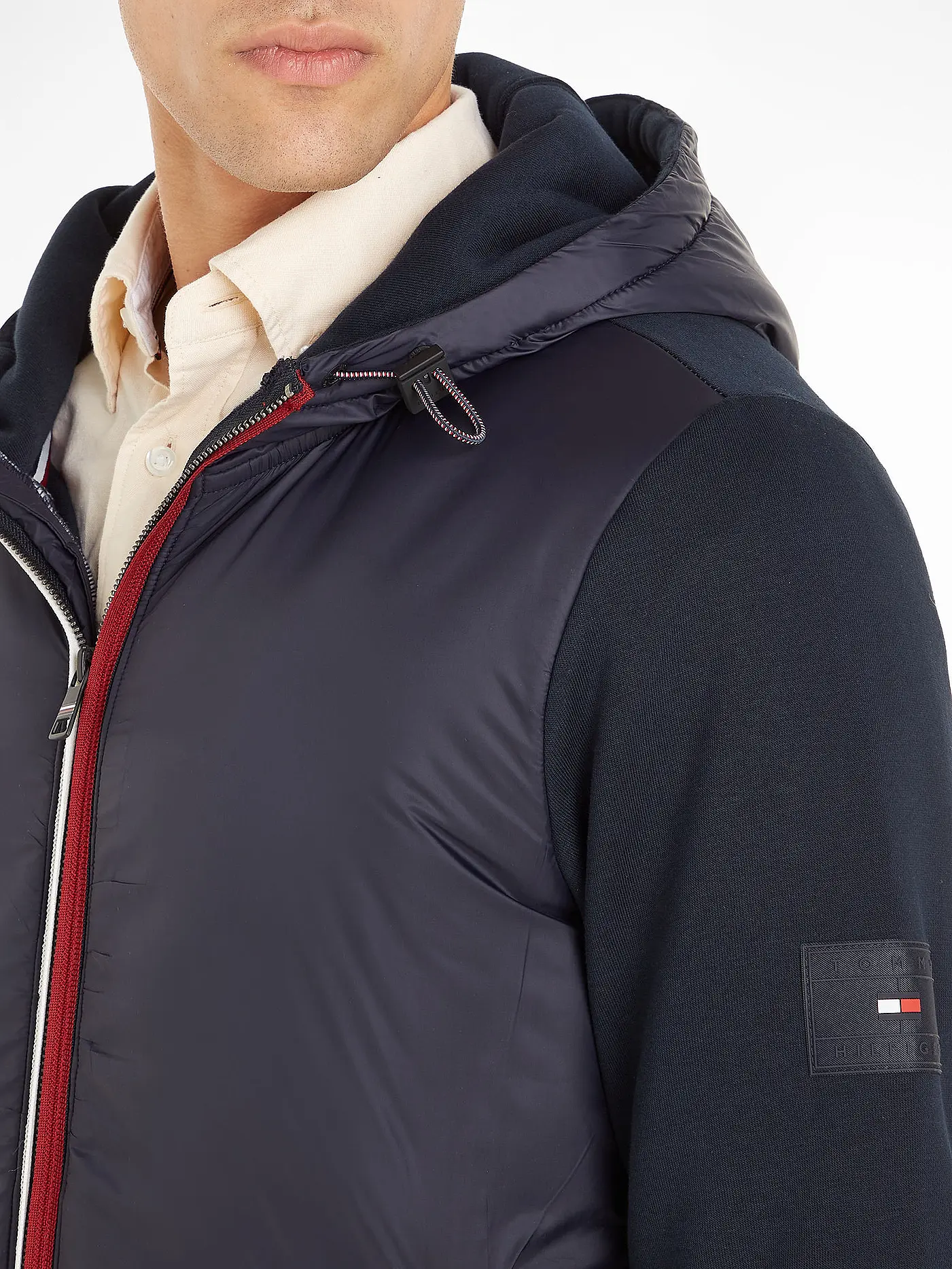 TOMMY HILFIGER | Sweatjacke | blau