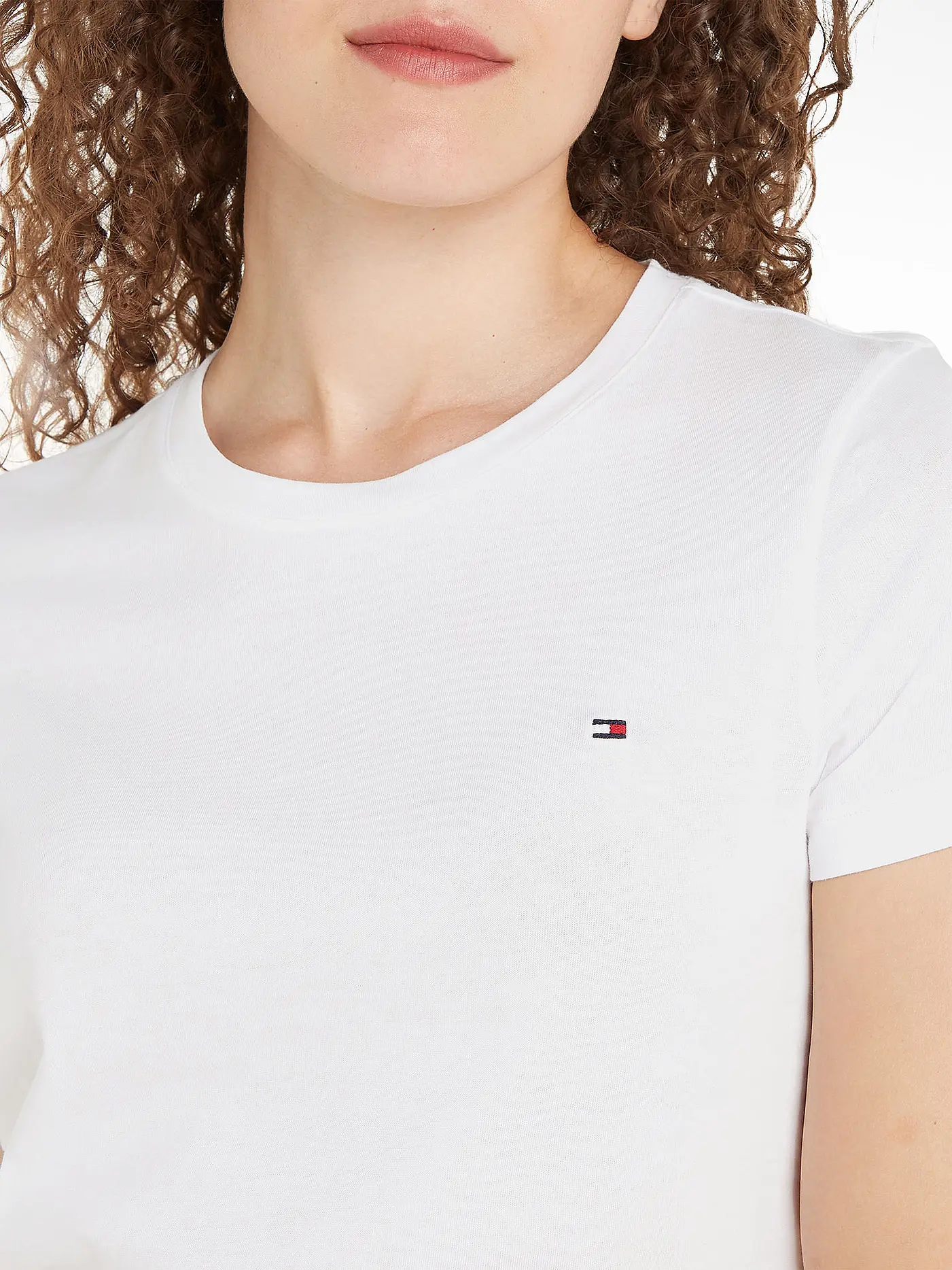 TOMMY HILFIGER | T-Shirt  | weiss