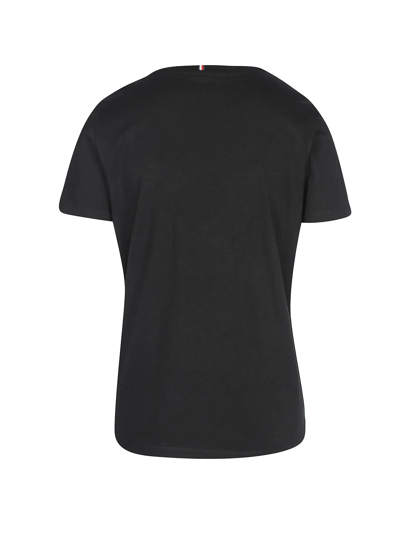 TOMMY HILFIGER | T-Shirt Regular Fit  | schwarz