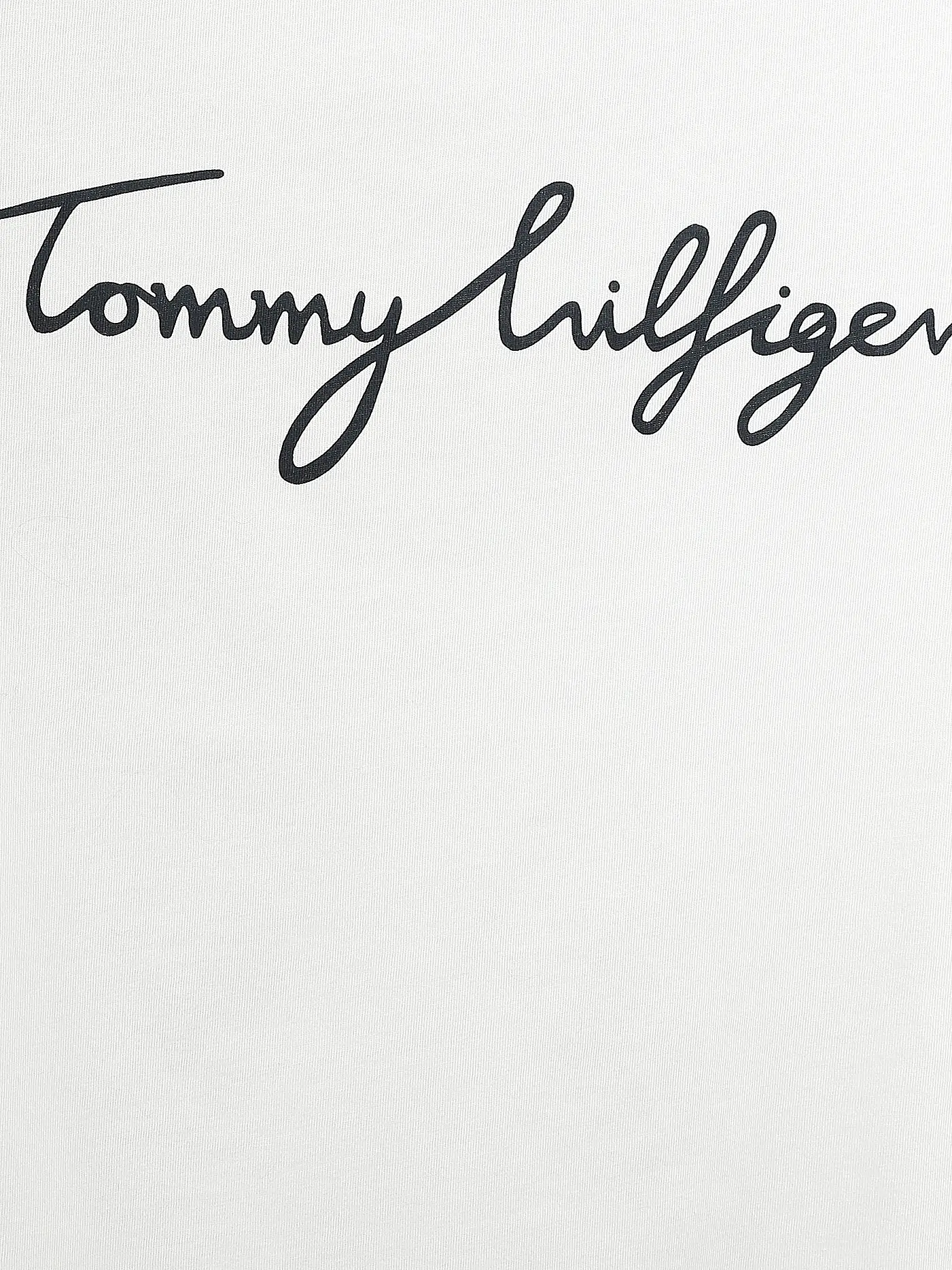 TOMMY HILFIGER | T-Shirt Regular Fit  | weiss