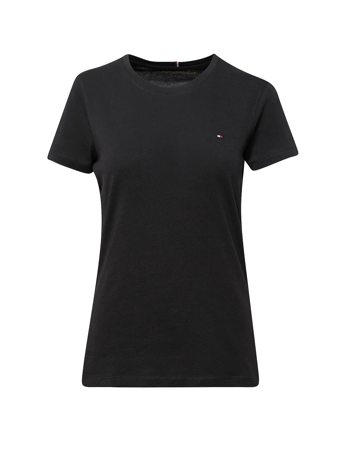 TOMMY HILFIGER | T-Shirt Regular Fit HERITAGE | schwarz