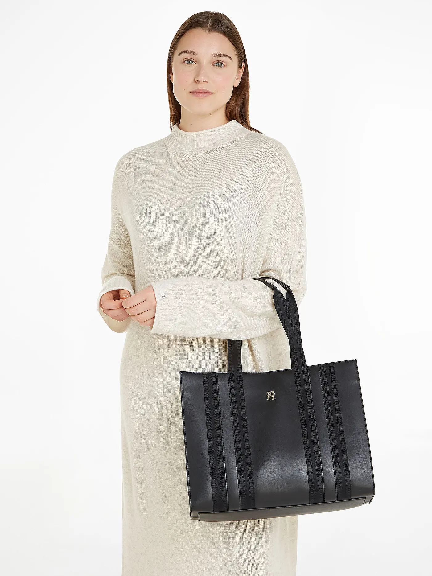 TOMMY HILFIGER | Tasche - Tote Bag TH IDENTITY | schwarz