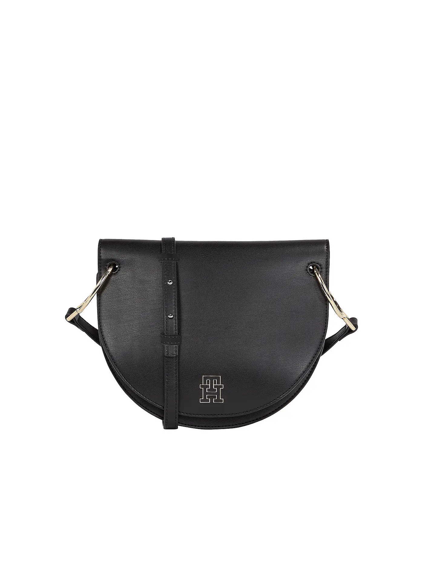 TOMMY HILFIGER | Tasche - Umhängetasche CHIC SADDLE BAG | schwarz
