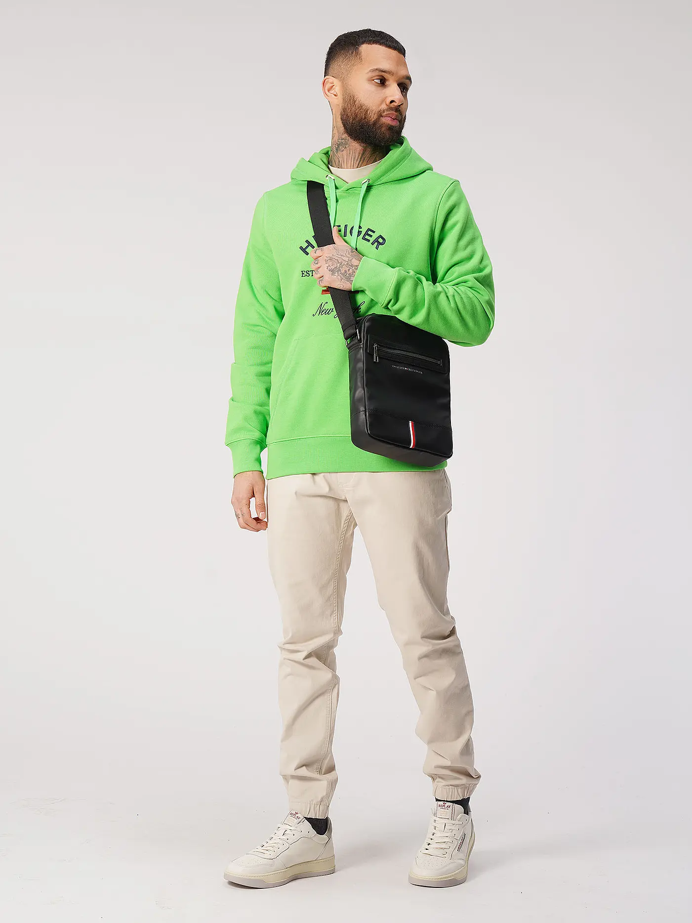 TOMMY HILFIGER | Tasche TH CORPORATE REPORTER | schwarz