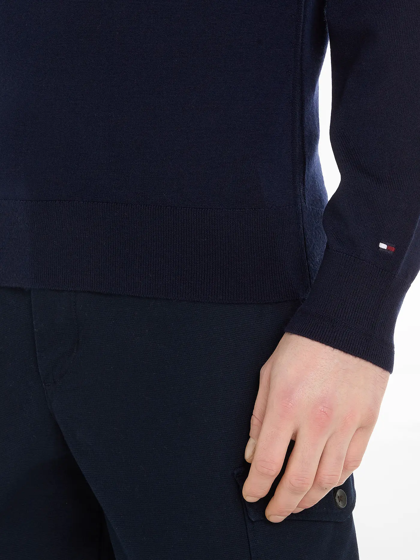 TOMMY HILFIGER | Trojerpullover | blau