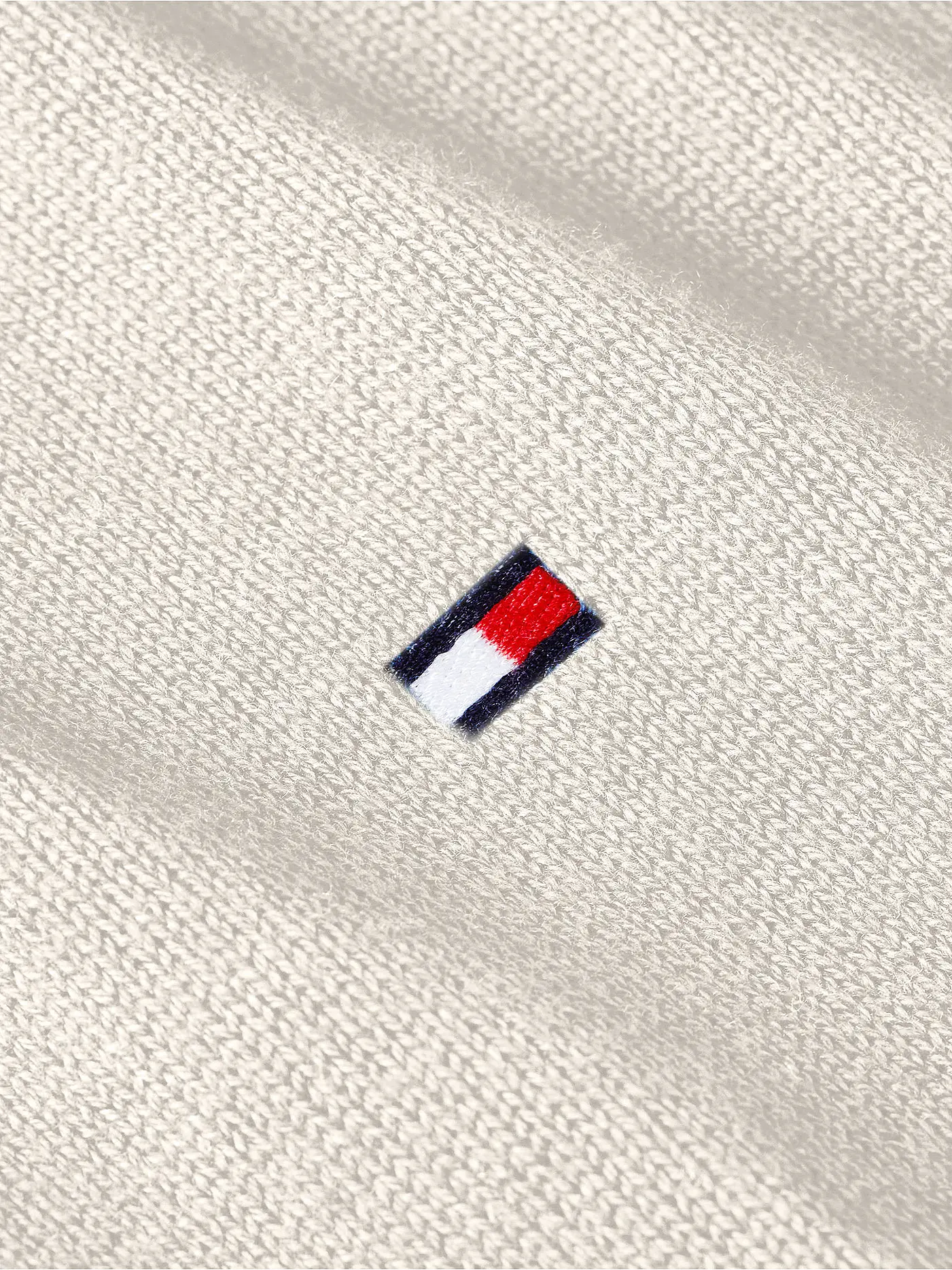 TOMMY HILFIGER | Troyerpullover | weiss