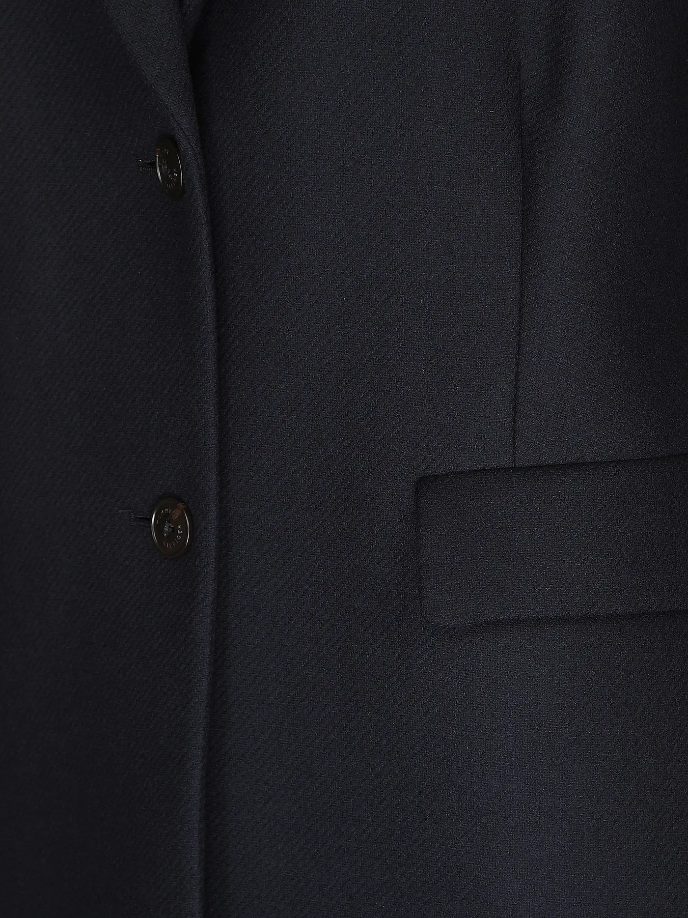 TOMMY HILFIGER | Wollmantel | dunkelblau