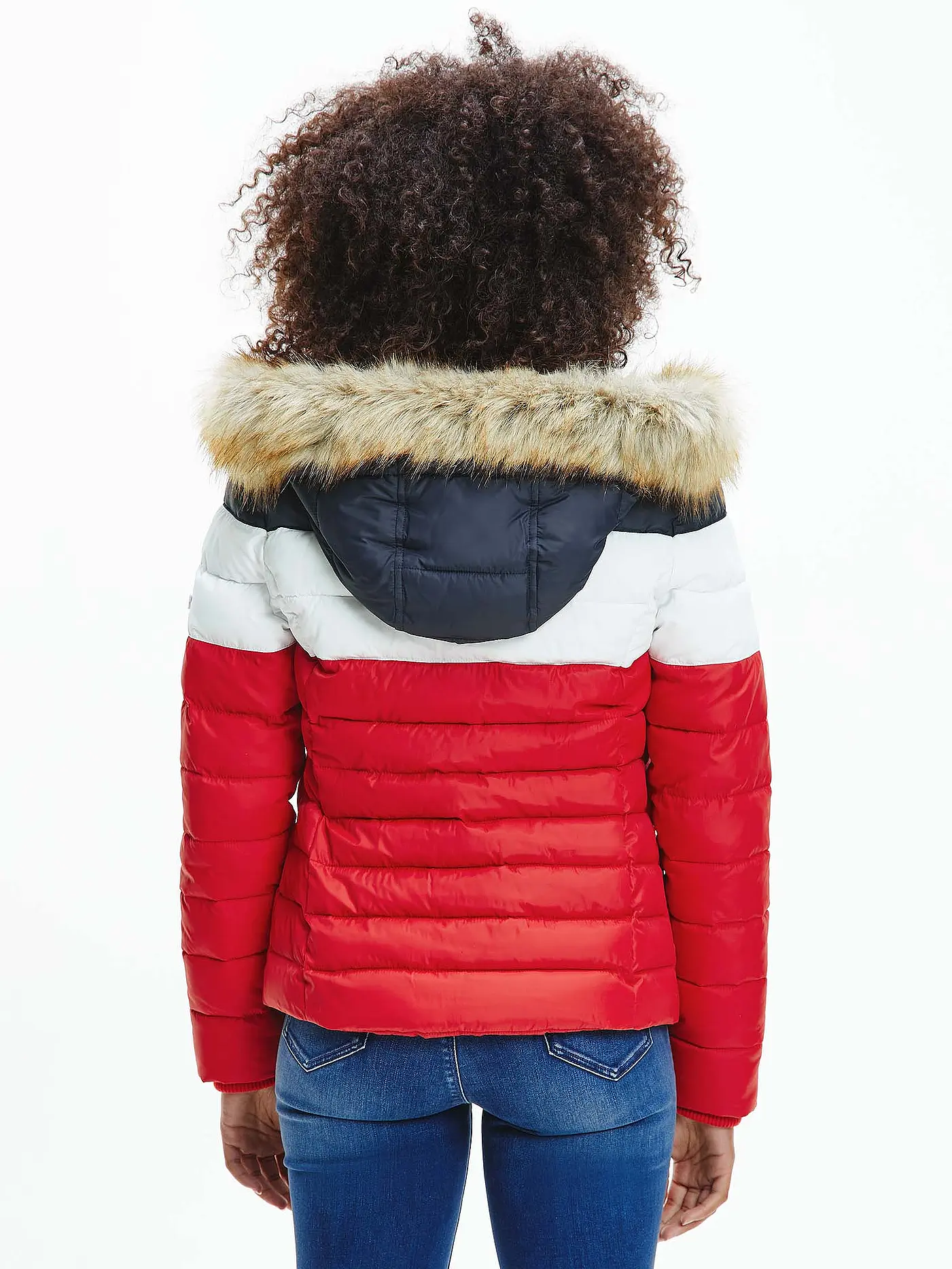 TOMMY JEANS | Daunenjacke Martina | rot