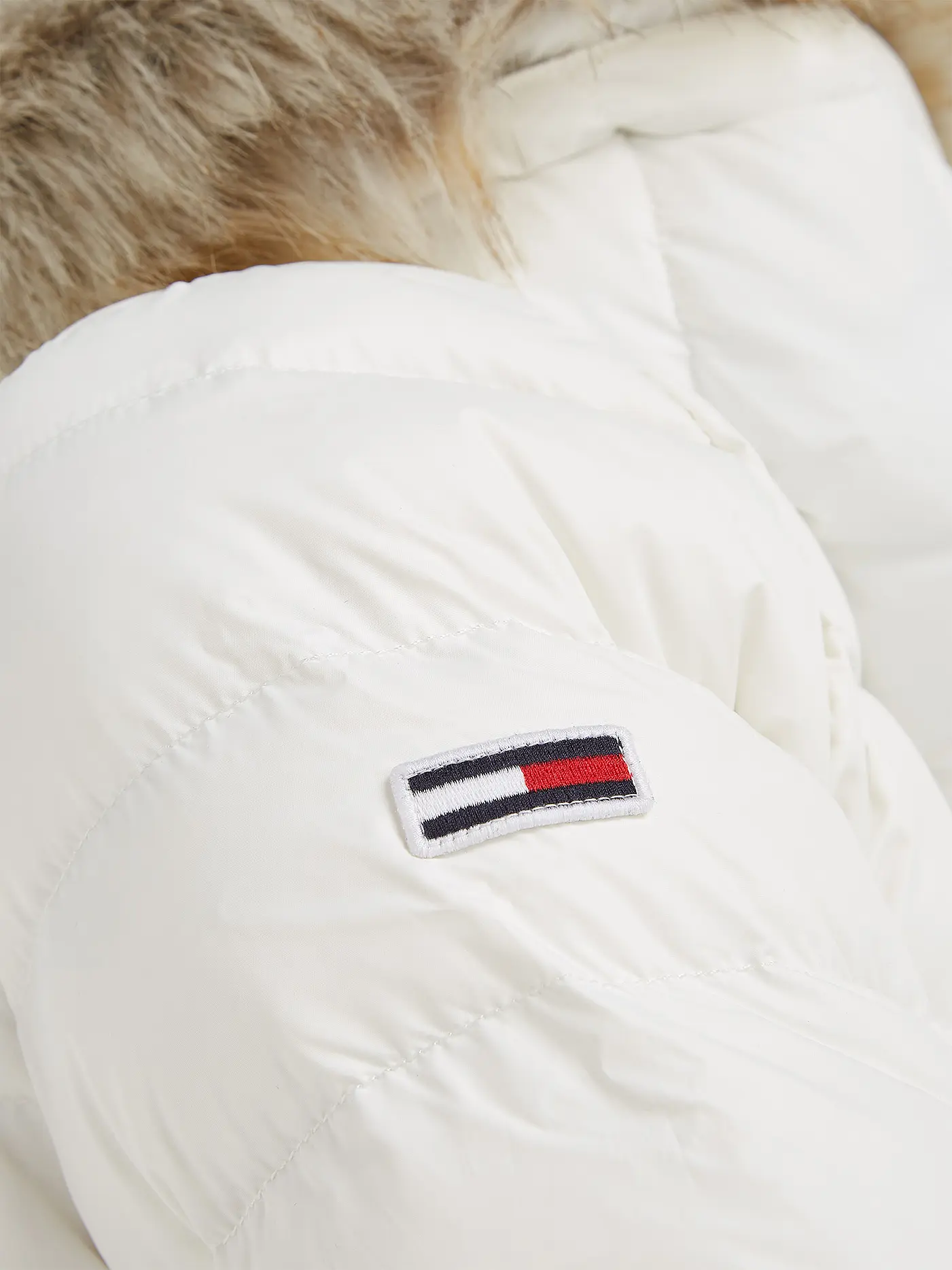 TOMMY JEANS | Daunenmantel | creme