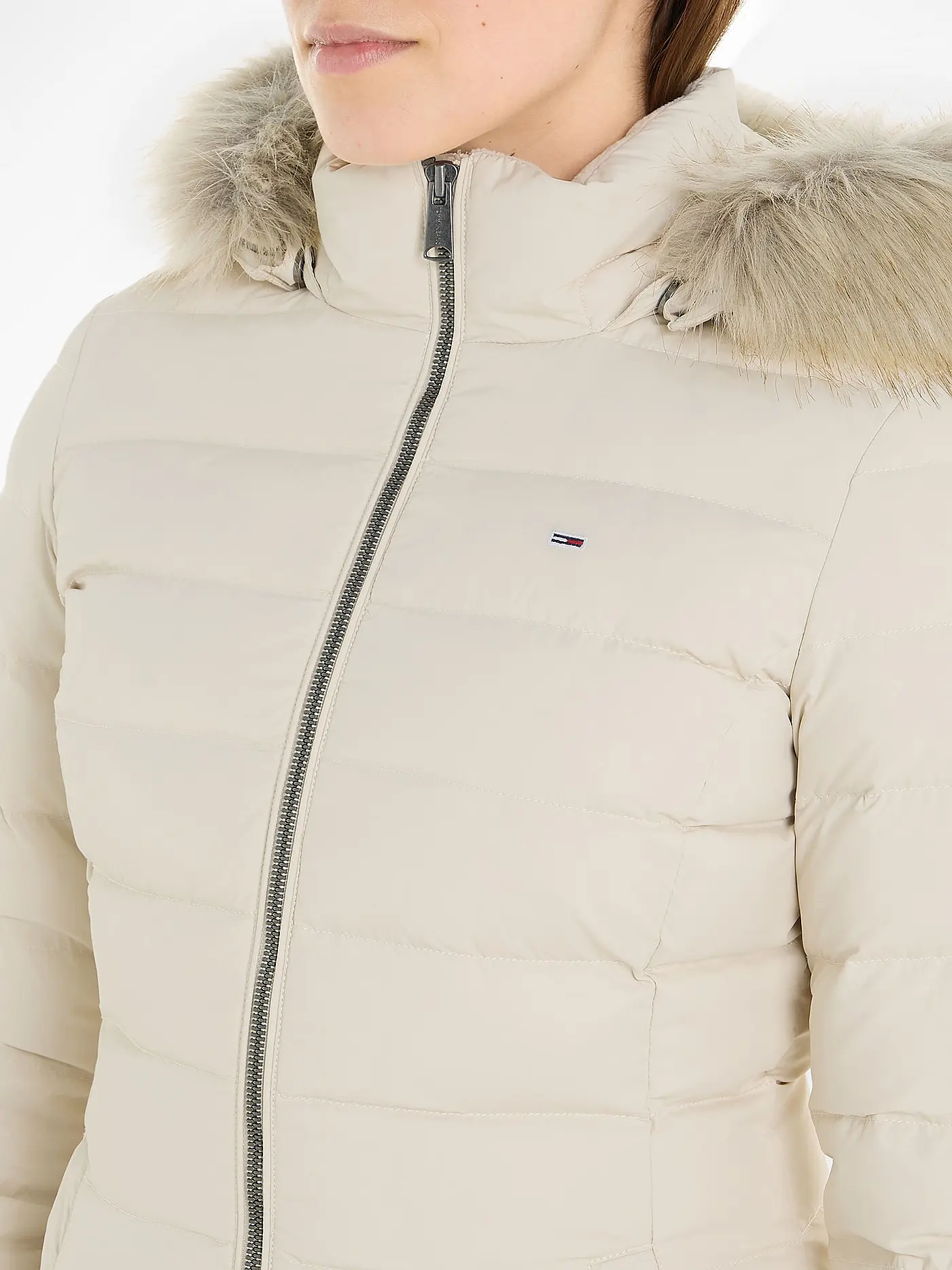 TOMMY JEANS | Daunenmantel | beige