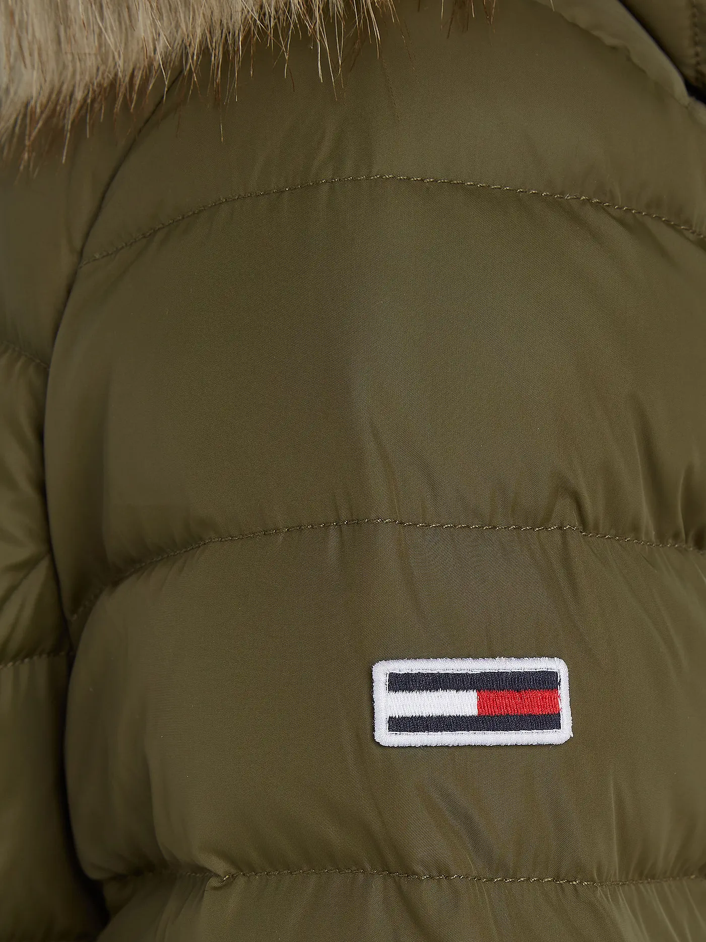 TOMMY JEANS | Daunenmantel | olive