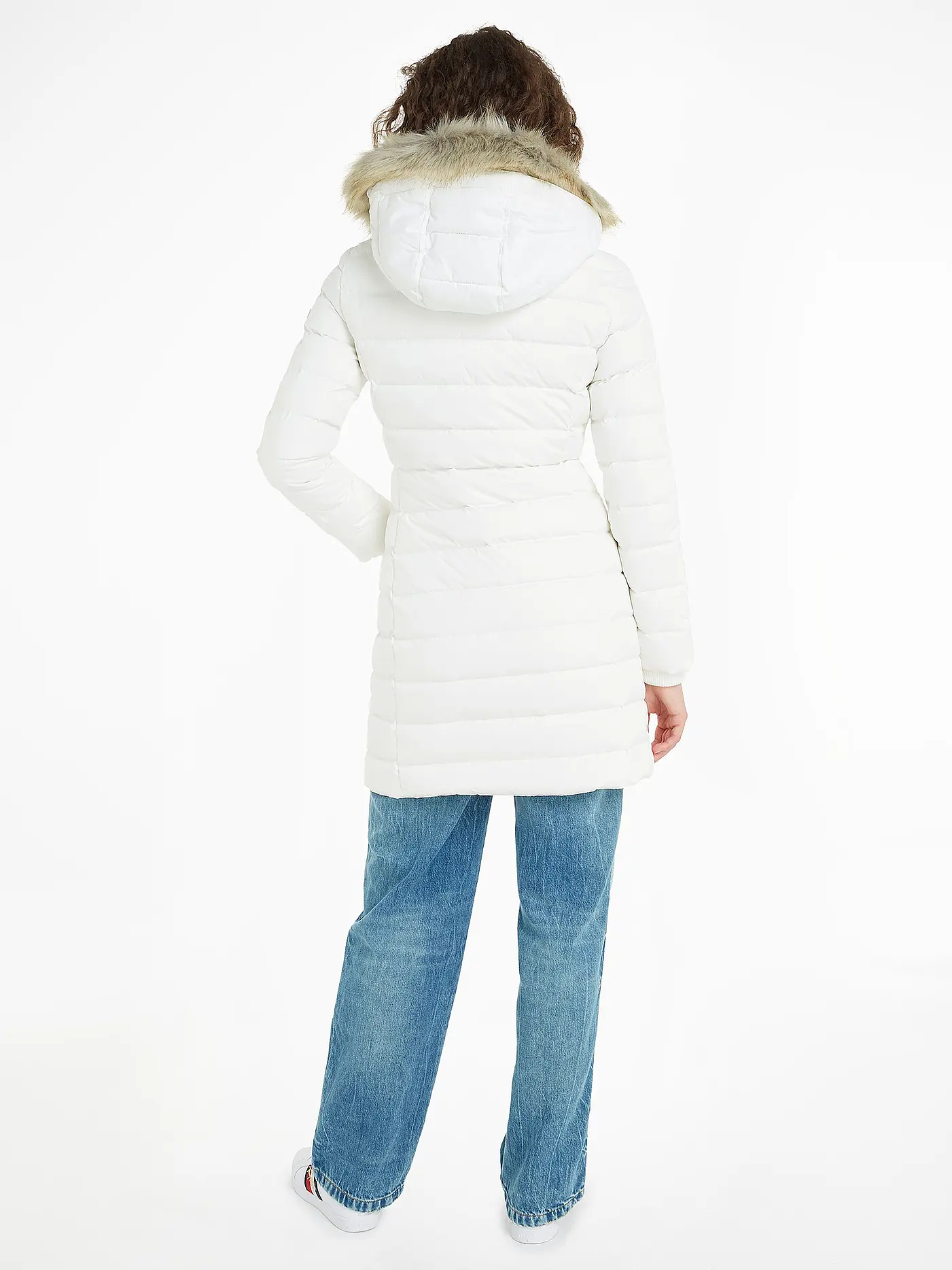 TOMMY JEANS | Daunenmantel | creme