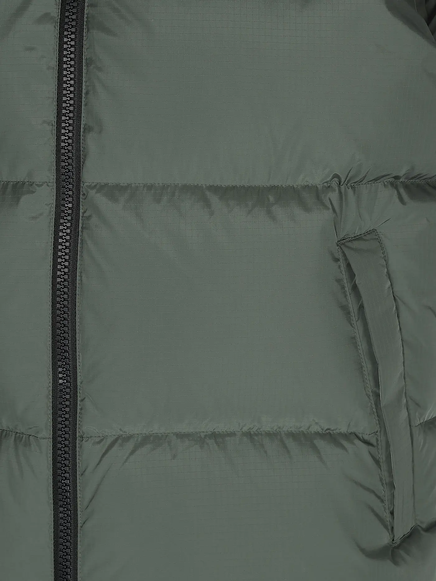 TOMMY JEANS | Daunensteppgilet ALASKA | grün