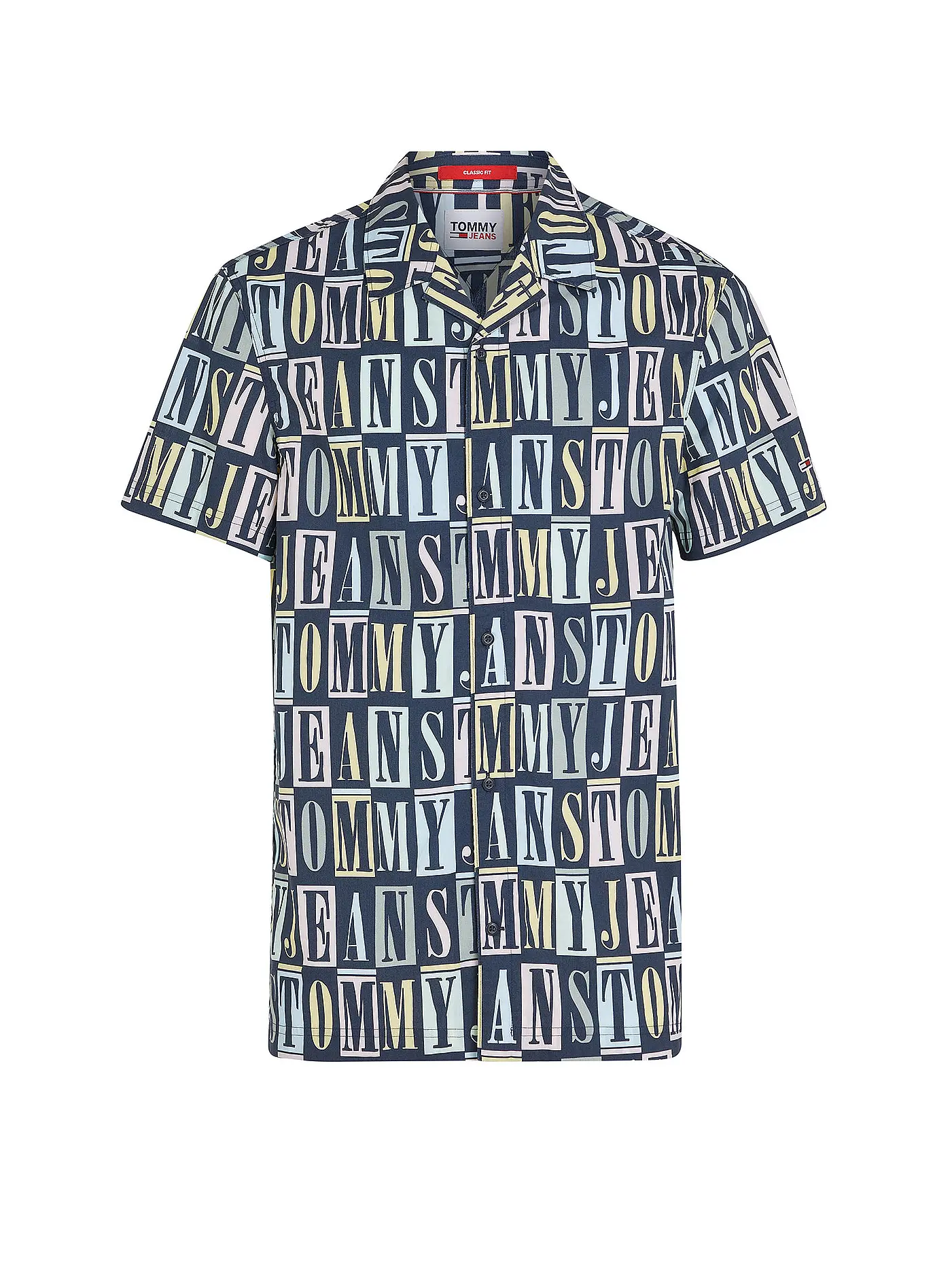 TOMMY JEANS | Hemd Classic Fit | blau