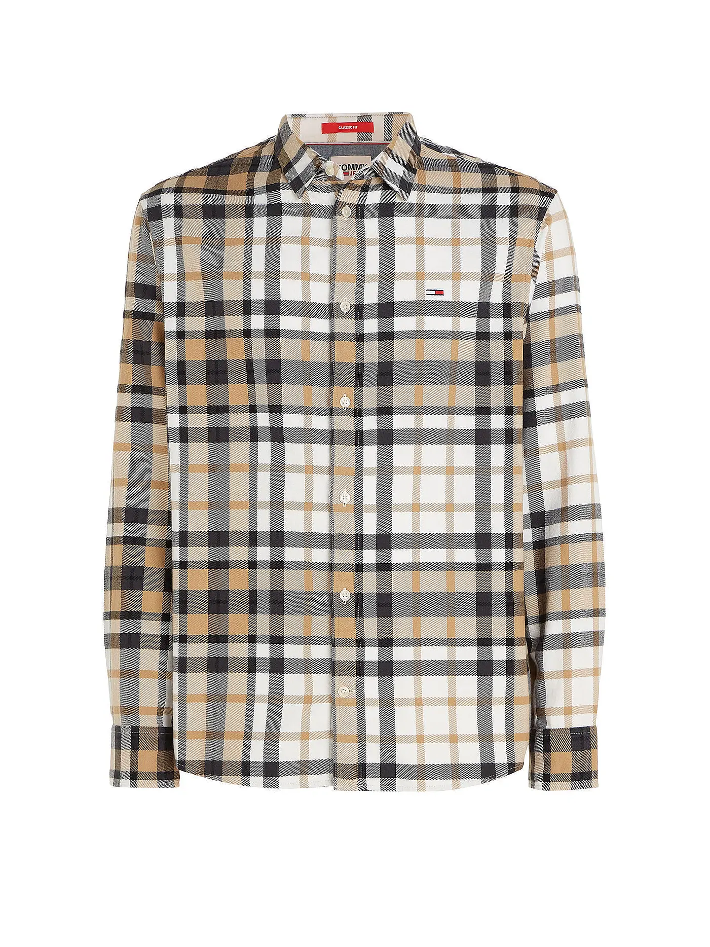 TOMMY JEANS | Hemd Classic Fit | beige
