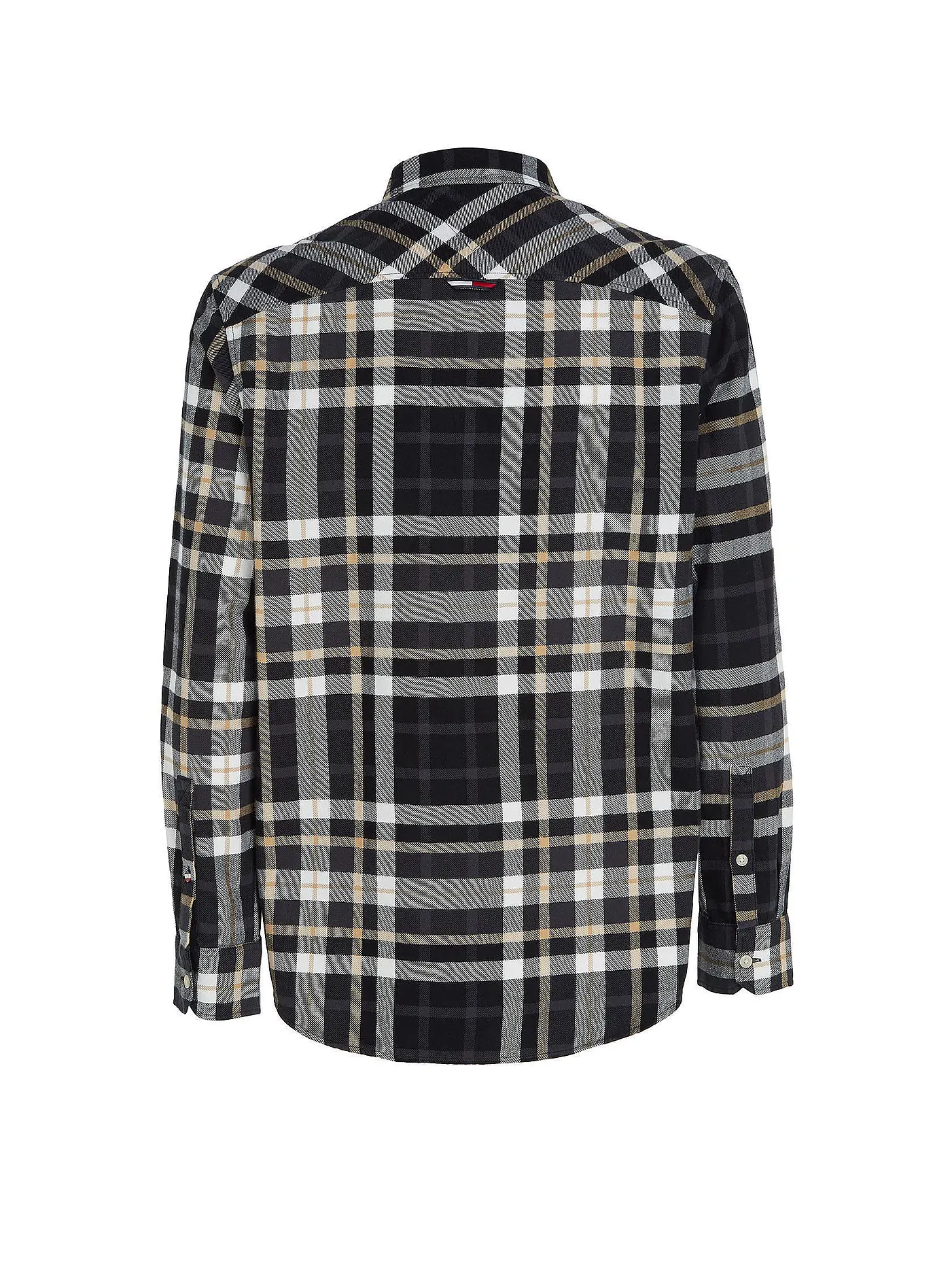 TOMMY JEANS | Hemd Classic Fit | schwarz