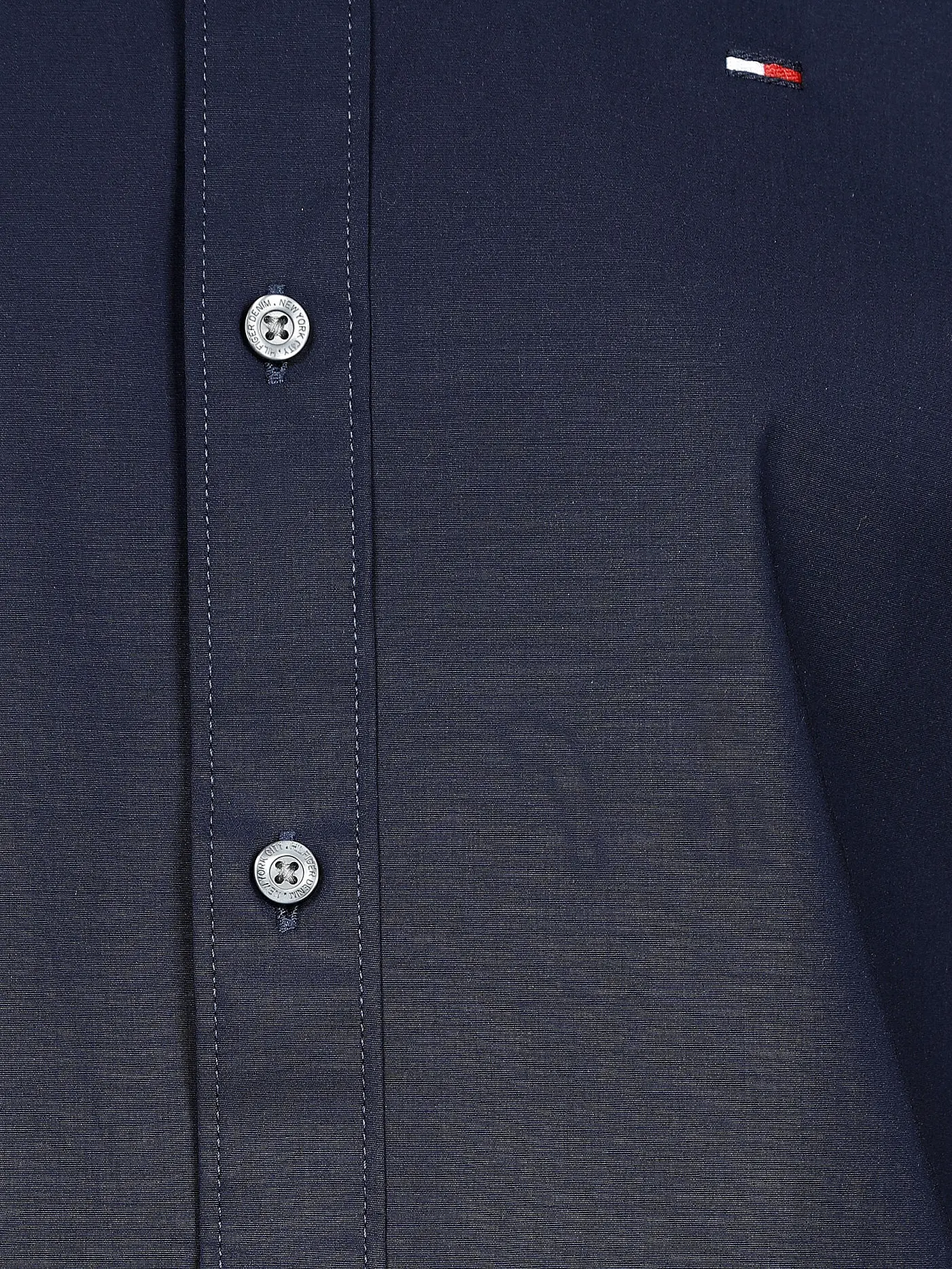 TOMMY JEANS | Hemd Slim Fit SABIM | blau