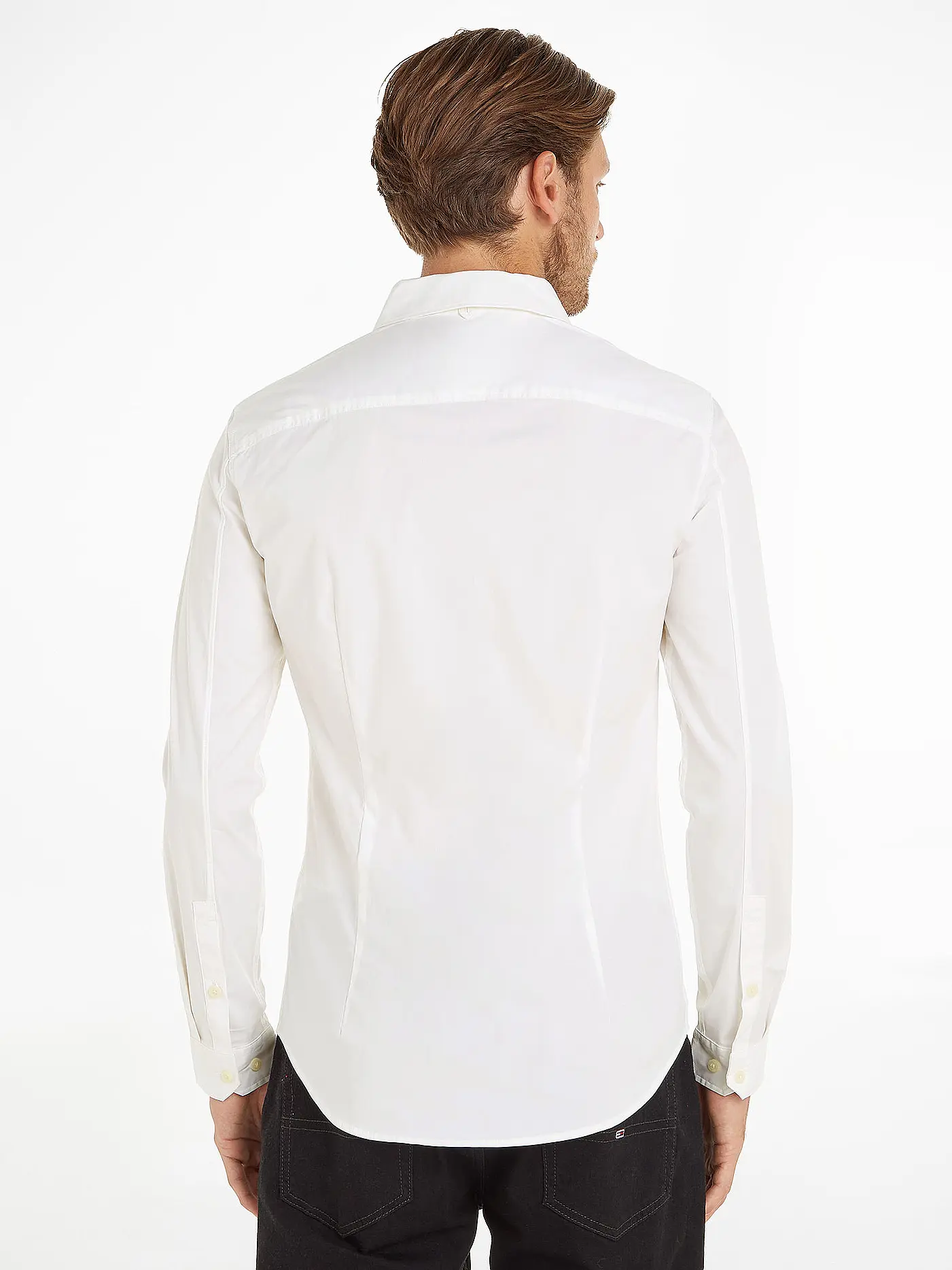TOMMY JEANS | Hemd Slim Fit SABIM | blau