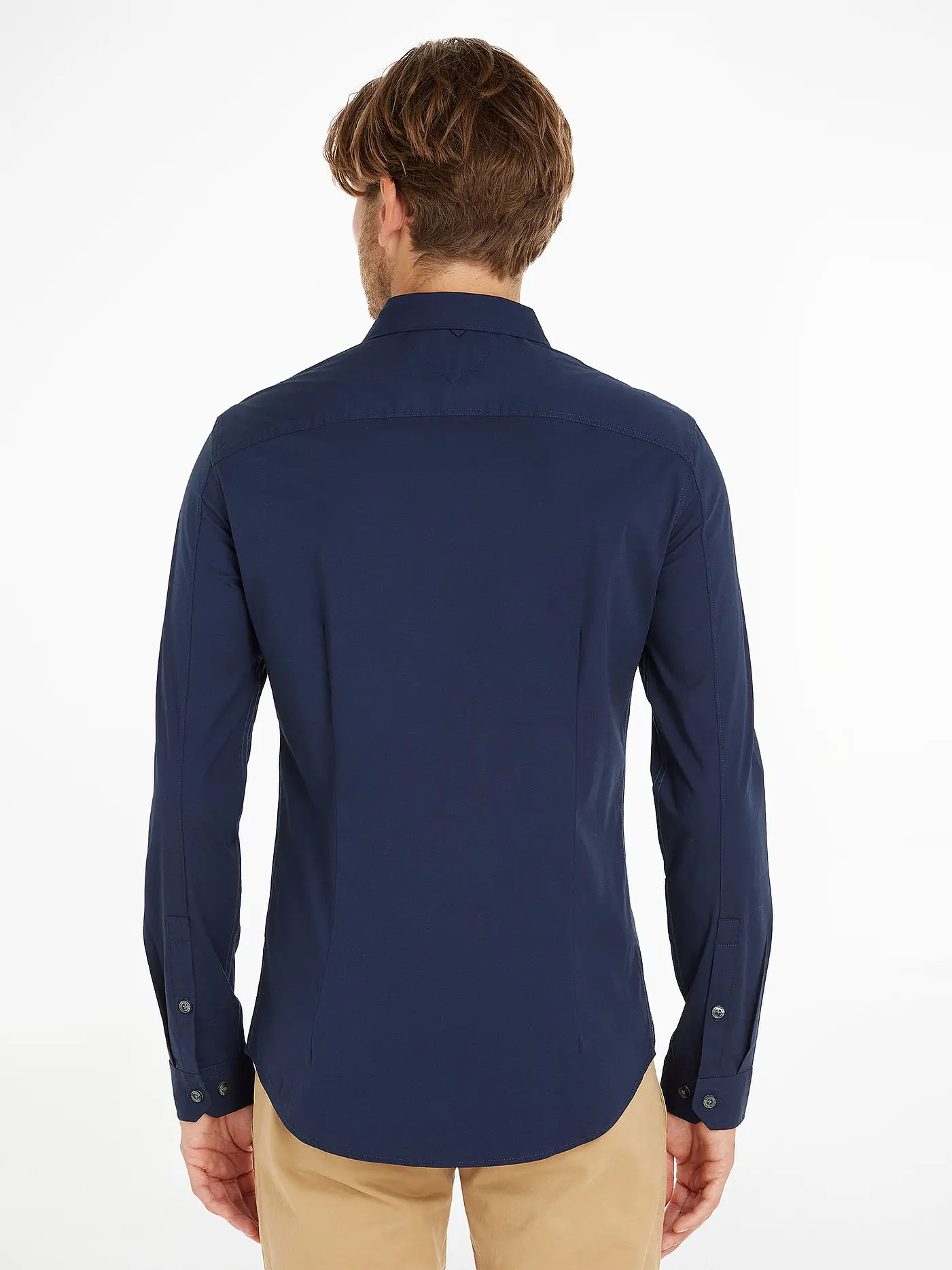 TOMMY JEANS | Hemd Slim Fit SABIM | blau