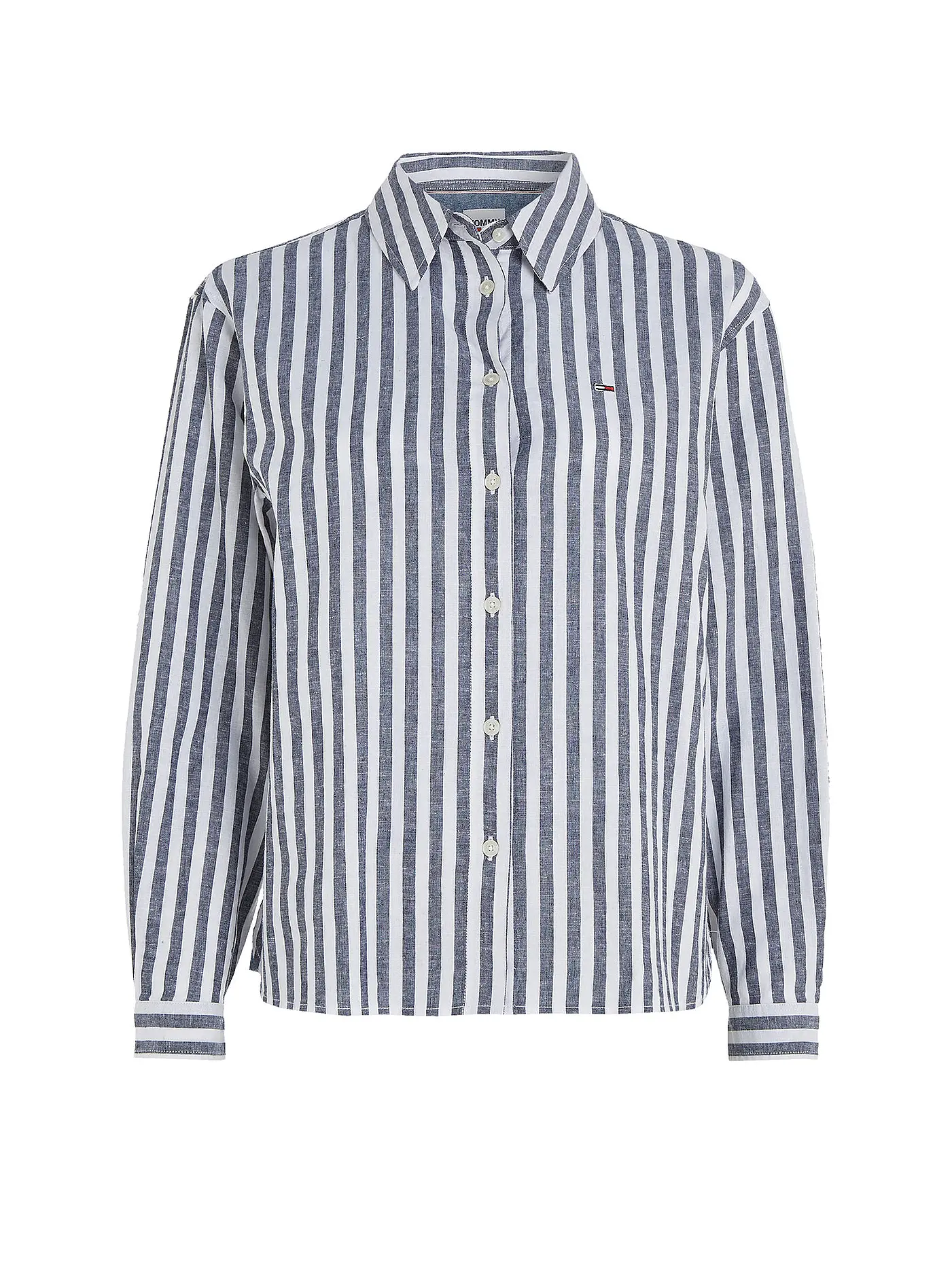 TOMMY JEANS | Hemdbluse | blau