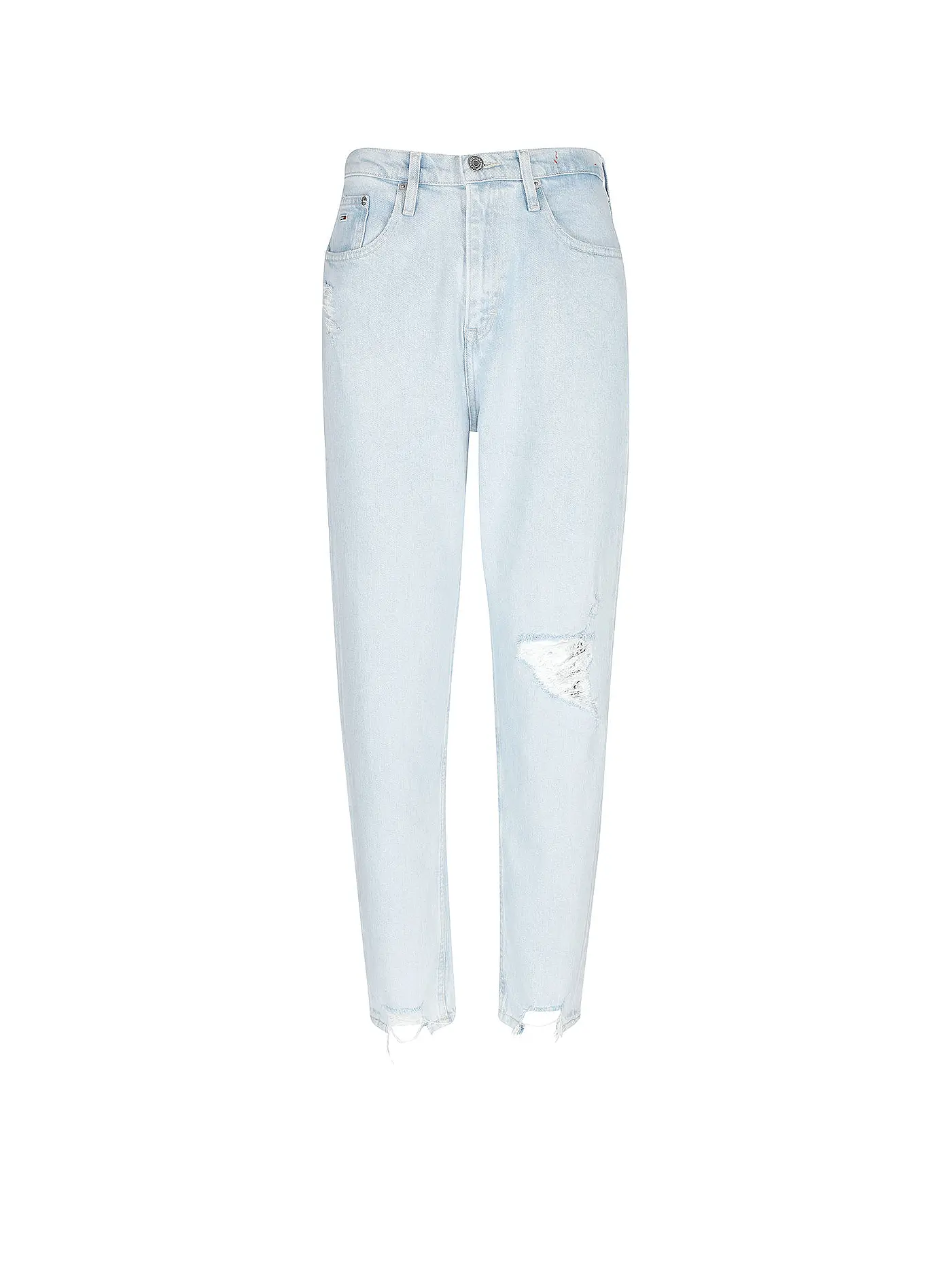 TOMMY JEANS | Highwaist Jeans Mom Fit | blau