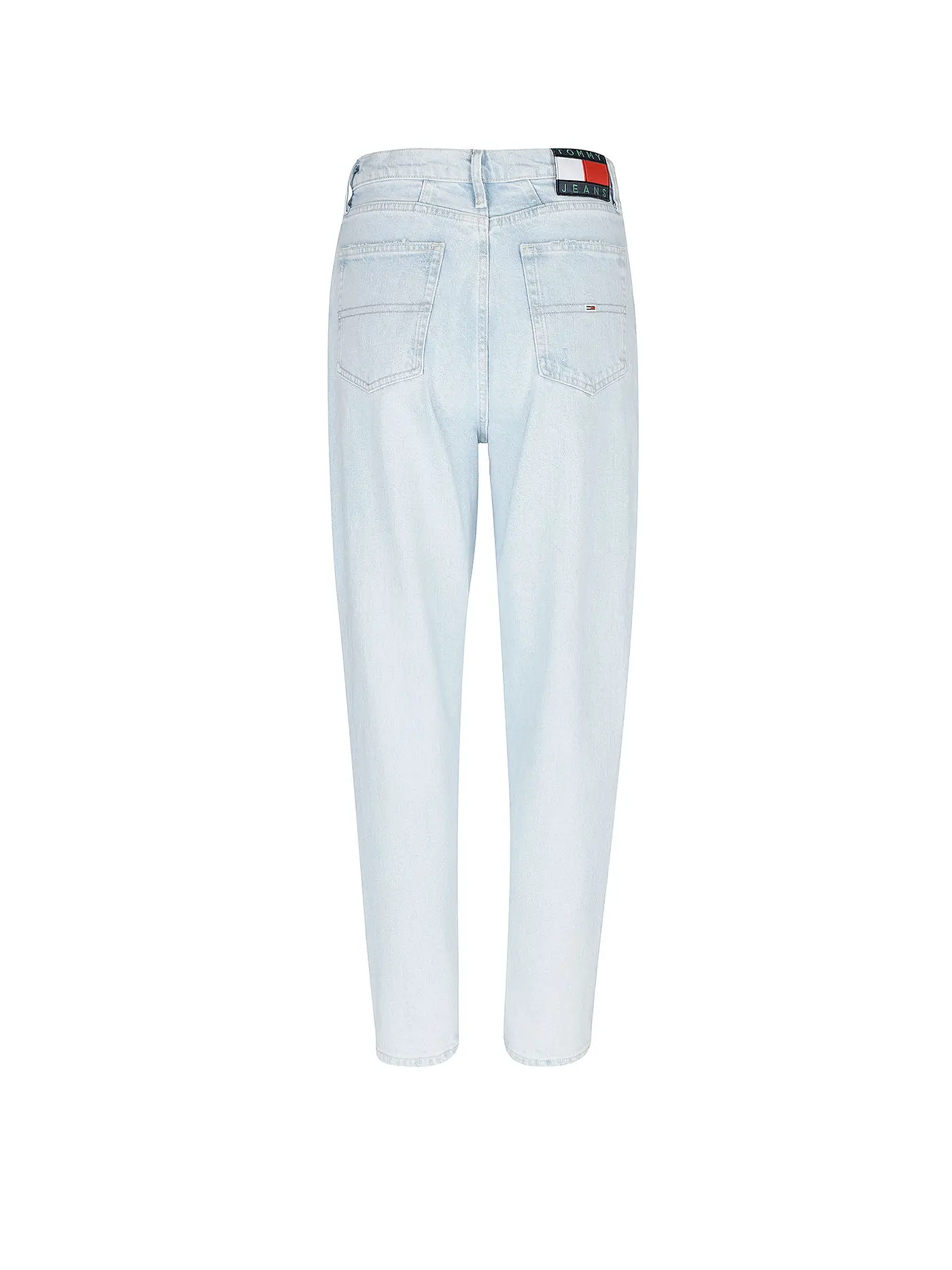 TOMMY JEANS | Highwaist Jeans Mom Fit | blau