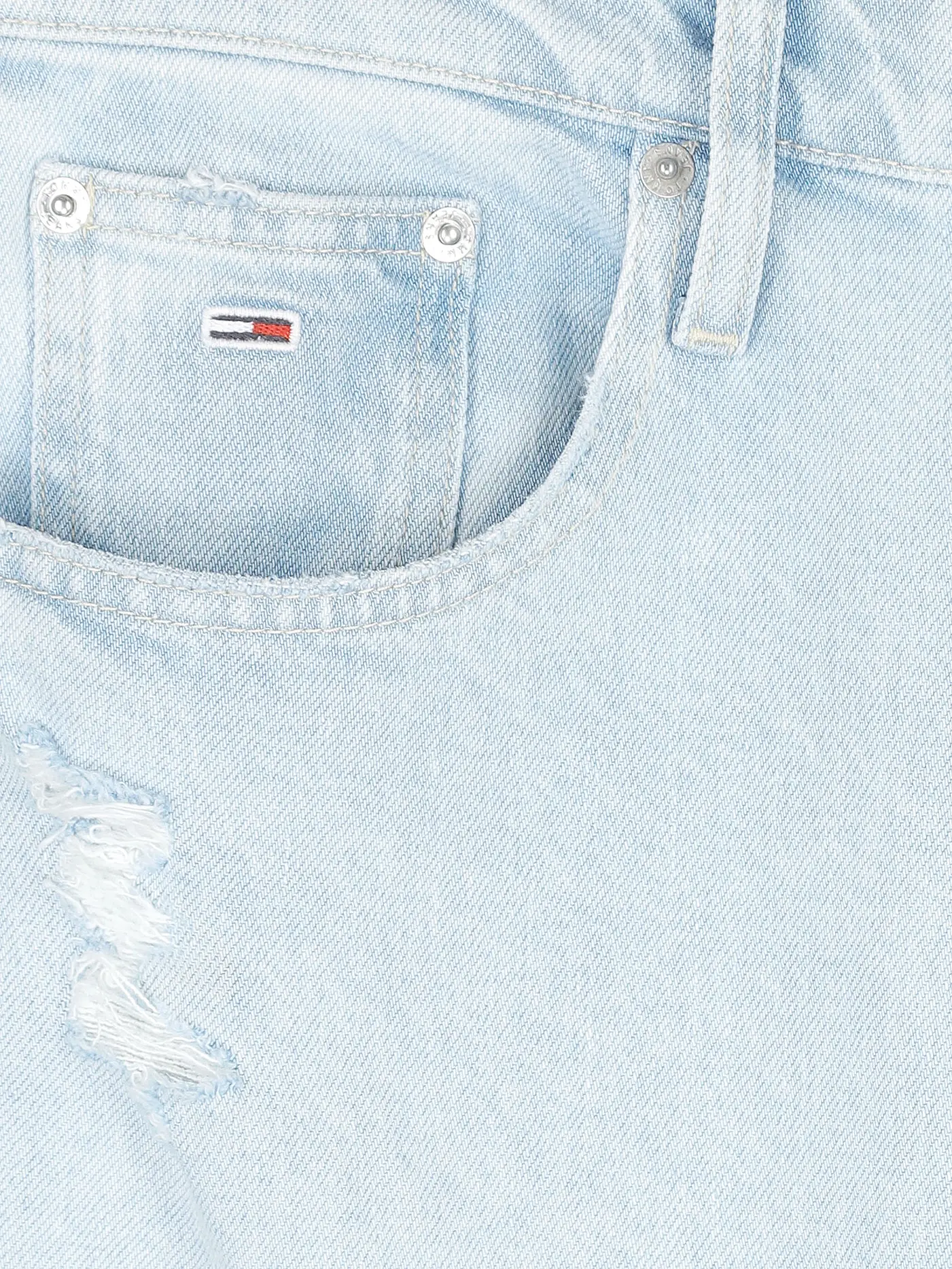 TOMMY JEANS | Highwaist Jeans Mom Fit | blau
