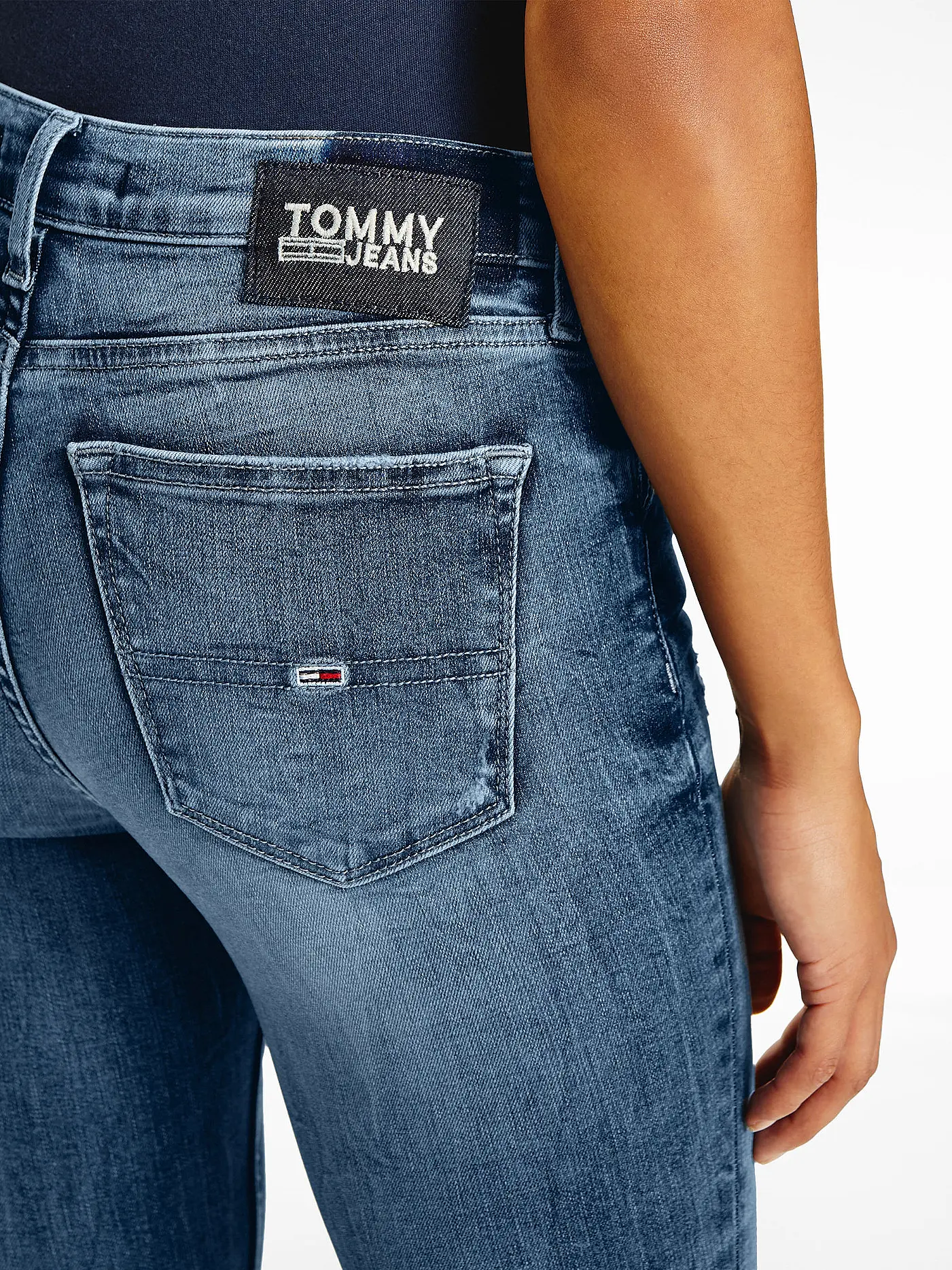 TOMMY JEANS | Jeans Skinny Fit 7/8 Nora | blau