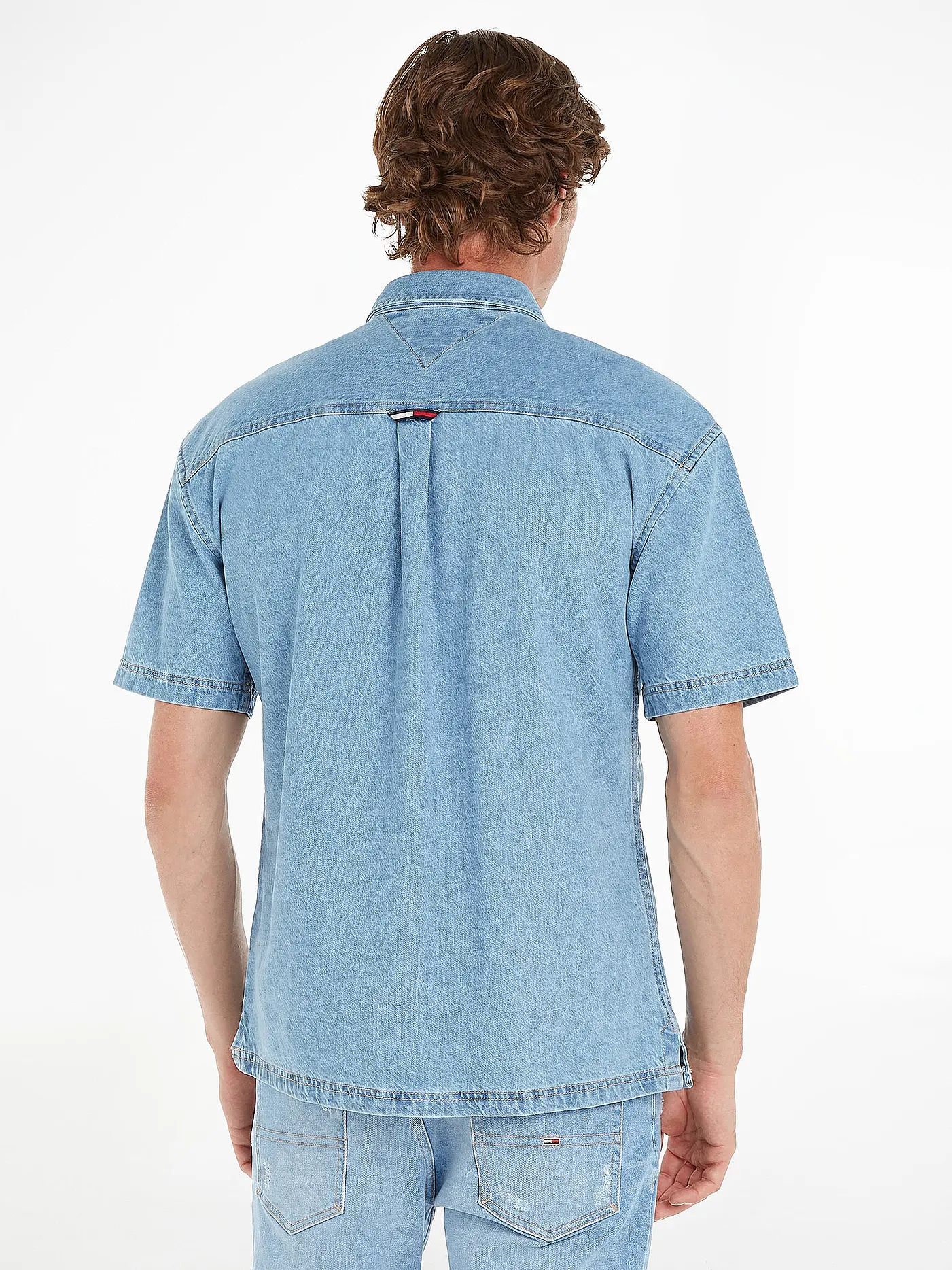 TOMMY JEANS | Jeanshemd | hellblau