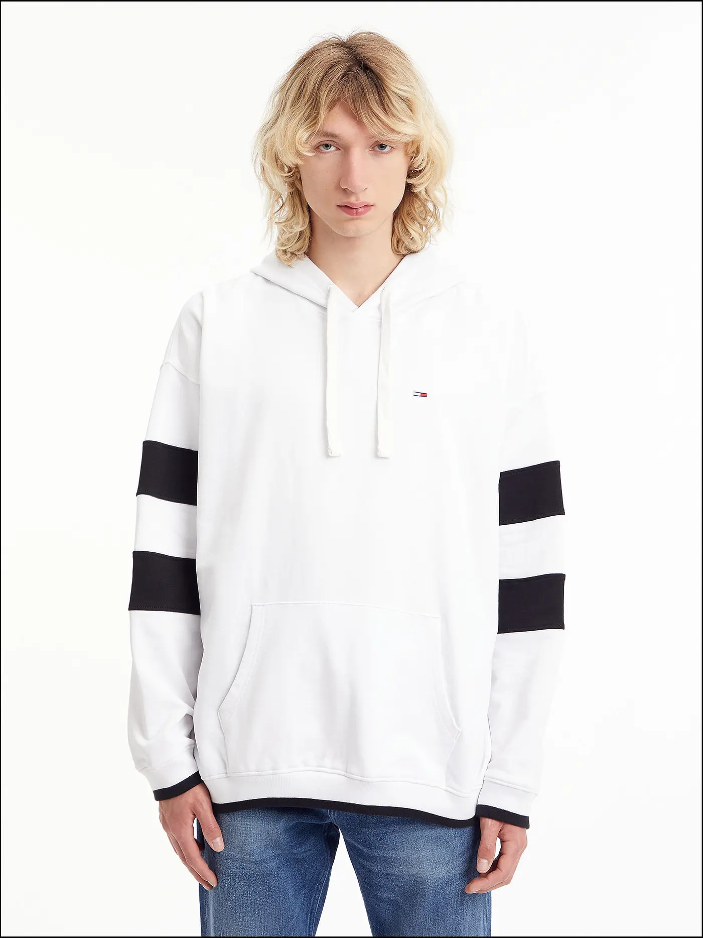 TOMMY JEANS | Kapuzensweater - Hoodie TJM | weiss