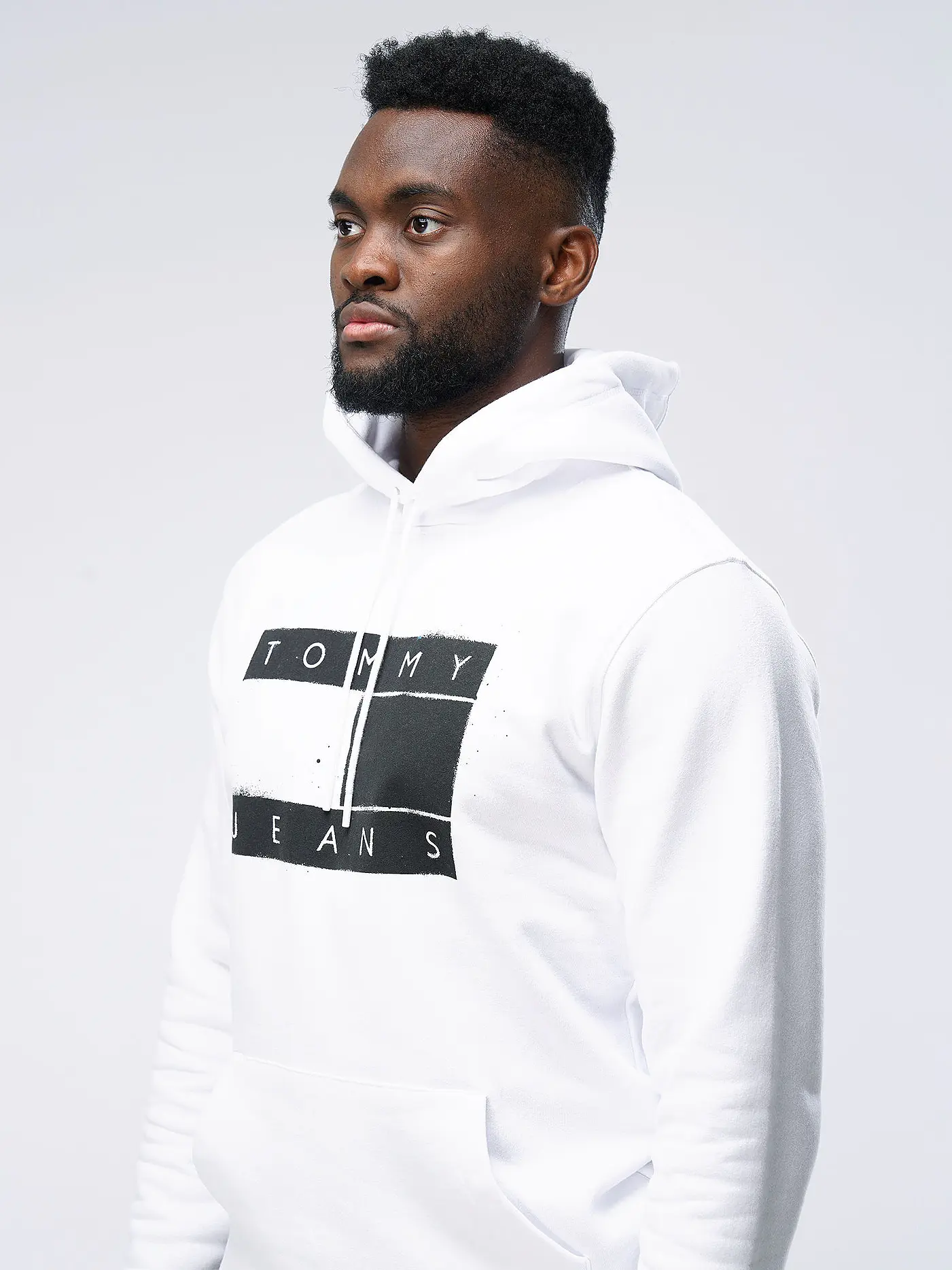 TOMMY JEANS | Kapuzensweater - Hoodie | weiss